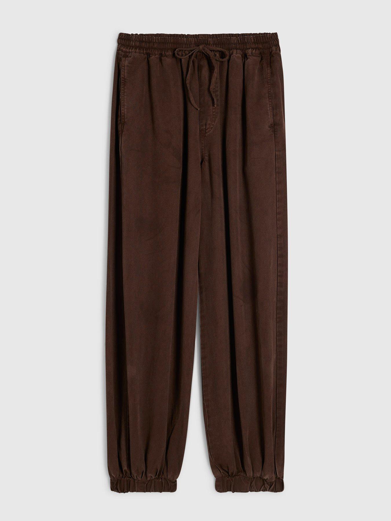 Image 4 of 5 of River Island Ross Hem Cuffed Barrel - Brown