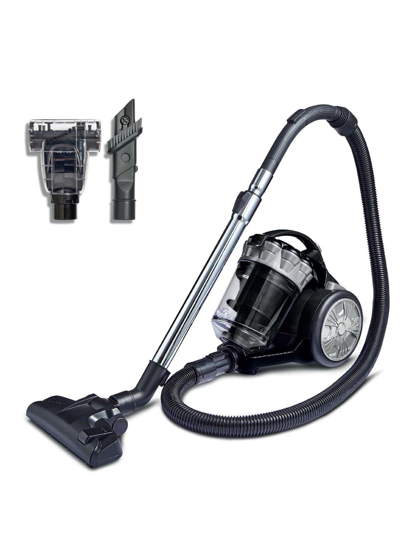 Image 1 of 7 of Tower TT102000PLPET Multi-Cyclonic Cylinder Vacuum Cleaner with Pet Tool, 700W, Silver
