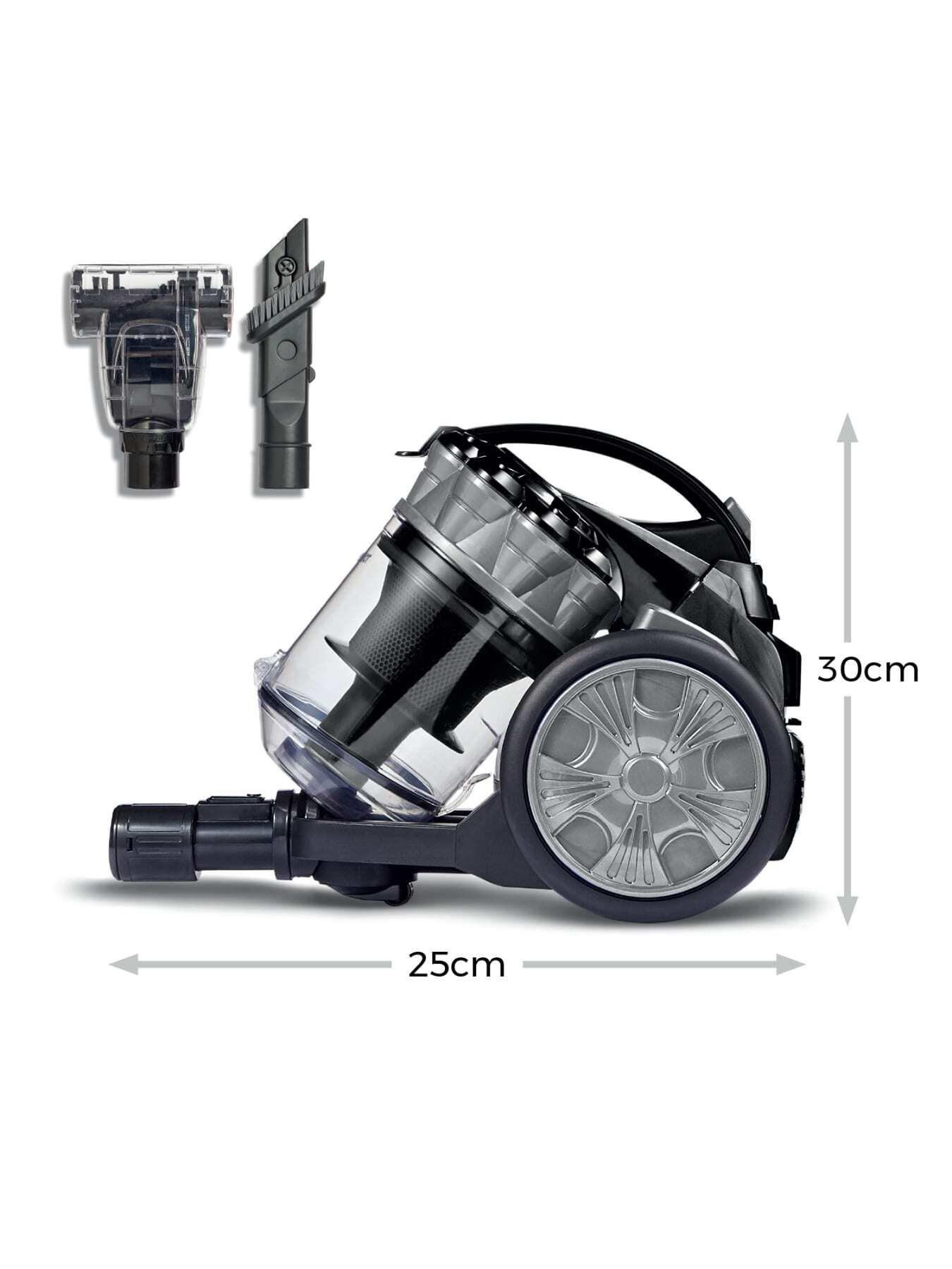 Image 6 of 7 of Tower TT102000PLPET Multi-Cyclonic Cylinder Vacuum Cleaner with Pet Tool, 700W, Silver