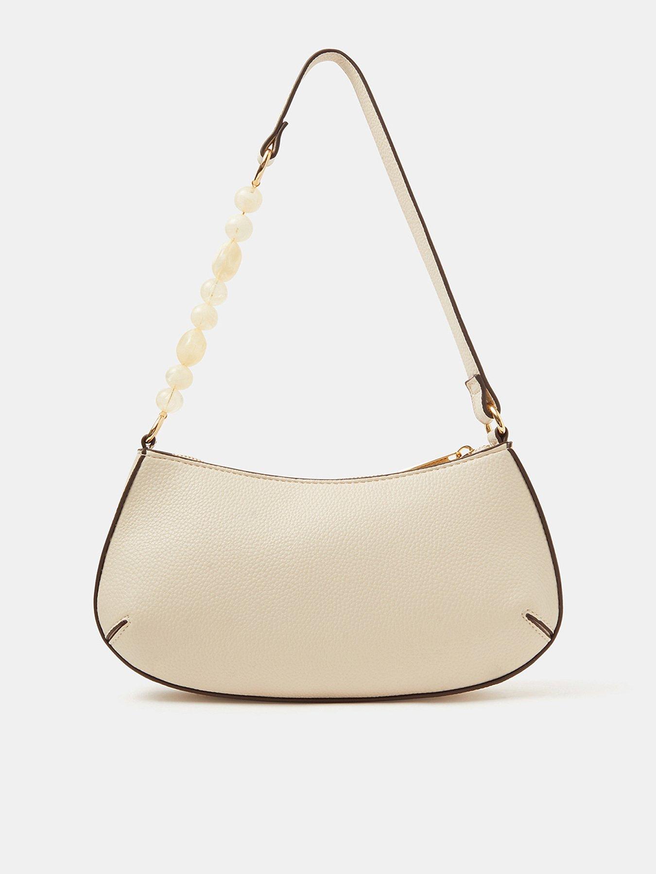 Accessorize Beaded Strap Shoulder Bag