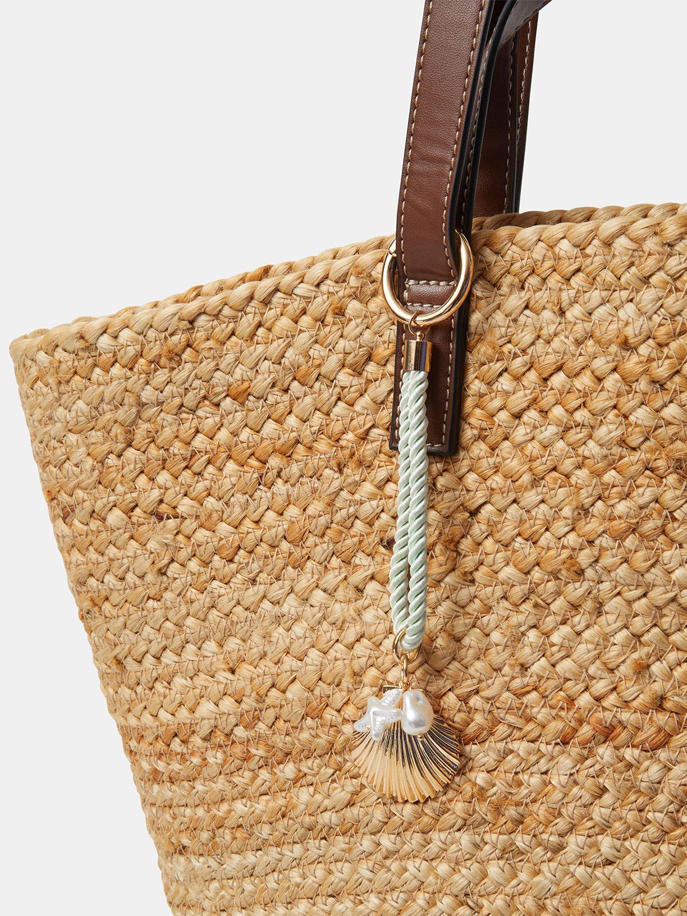 Image 2 of 3 of Accessorize Shell Rope Bag Charm