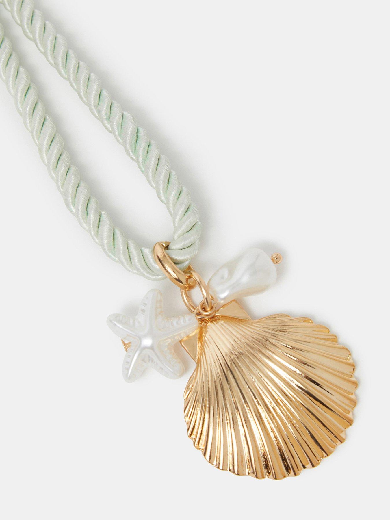 Image 3 of 3 of Accessorize Shell Rope Bag Charm
