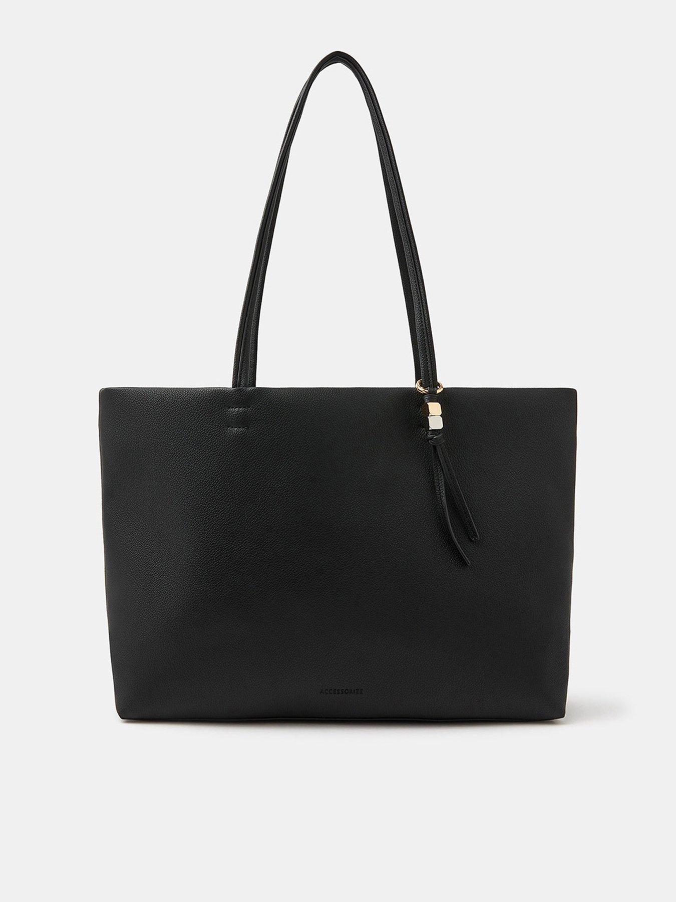 Accessorize Charm Faux Leather Tote Bag