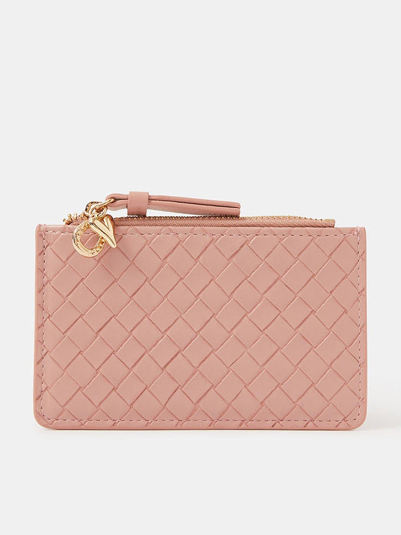 Image 1 of 3 of Accessorize Charm Woven Card Holder