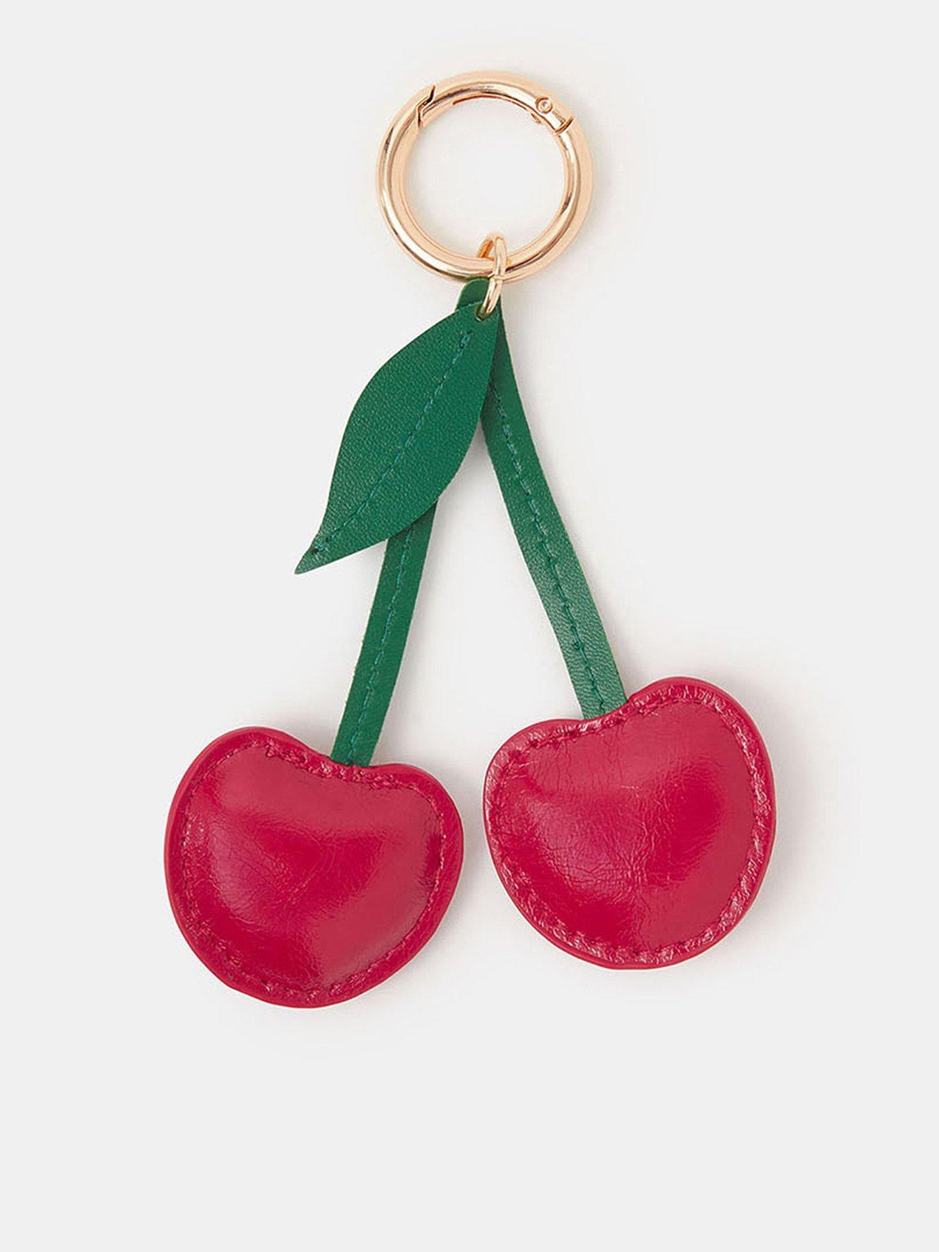 Image 1 of 4 of Accessorize Cherry Bag Charm