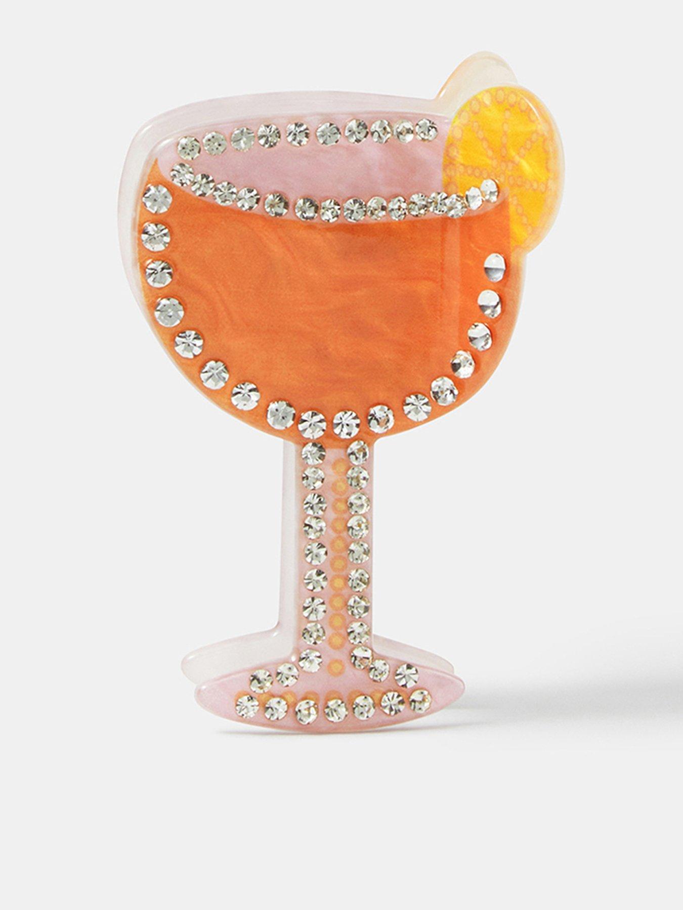 Accessorize Aperol Spritz Claw Clip