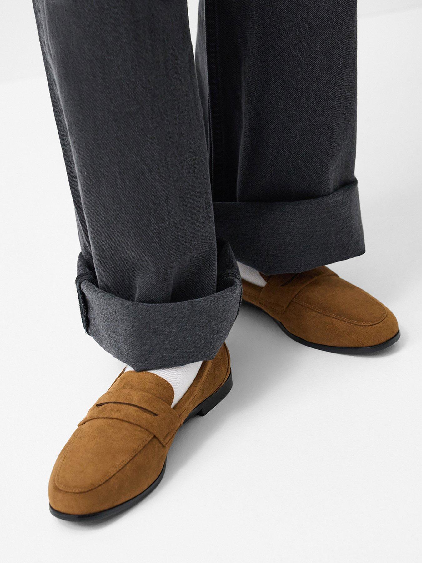 Image 4 of 4 of Accessorize Suedette Loafers