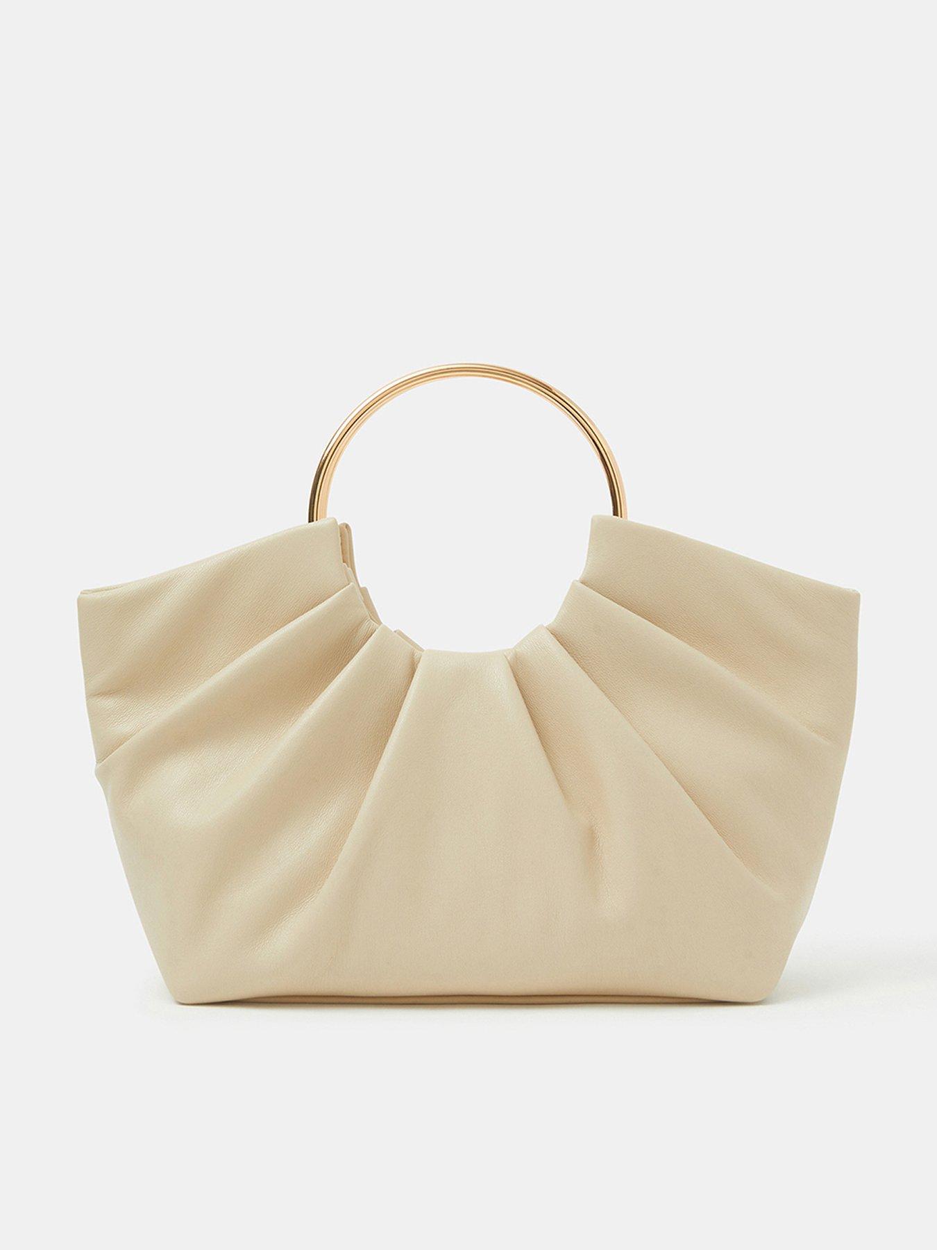 Accessorize Ruched Ring Handheld Bag