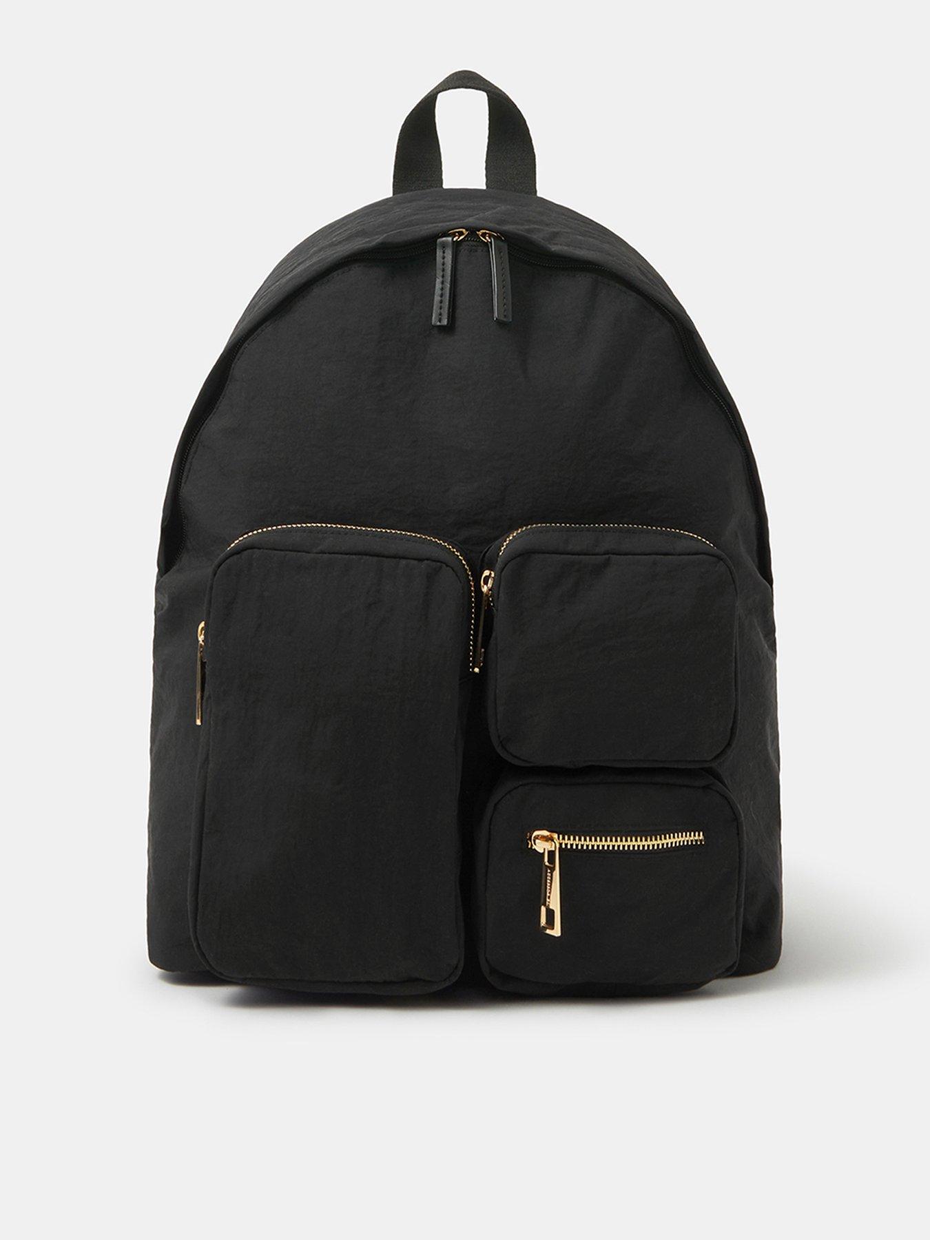 Image 1 of 5 of Accessorize Multi-pocket Nylon Backpack