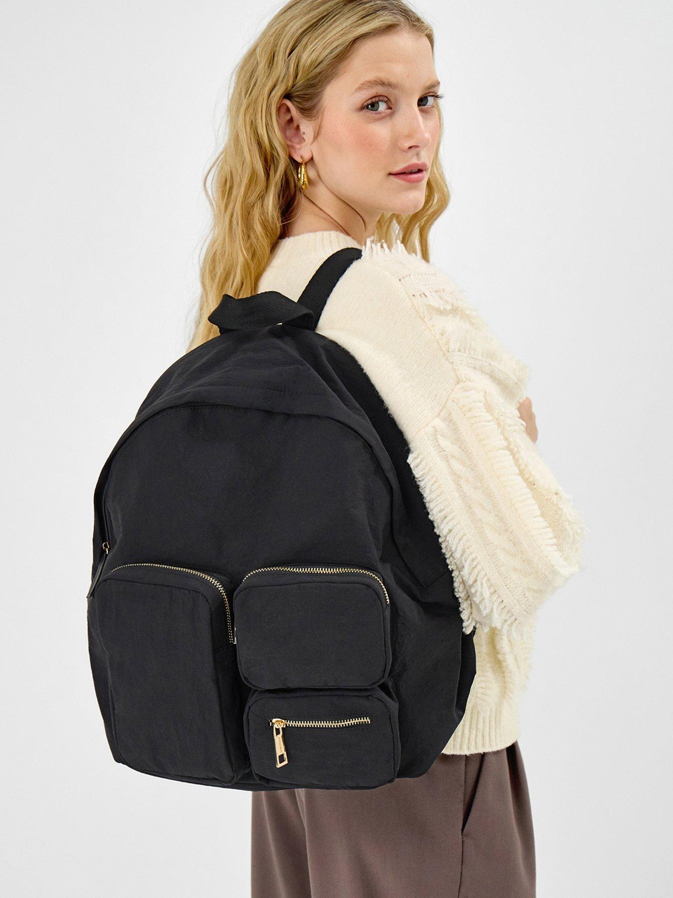 Image 2 of 5 of Accessorize Multi-pocket Nylon Backpack
