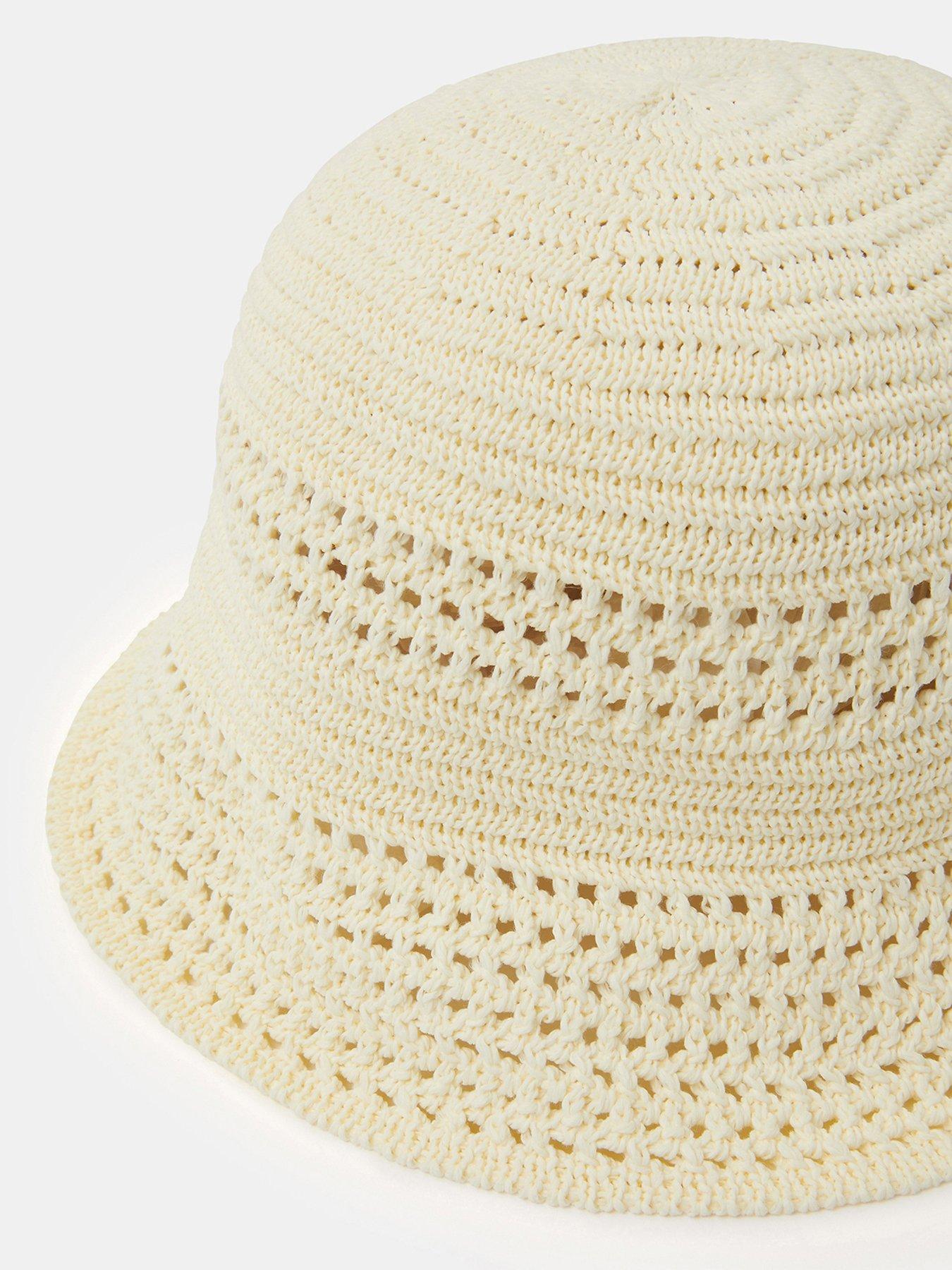 Image 3 of 3 of Accessorize Crochet Bucket Hat