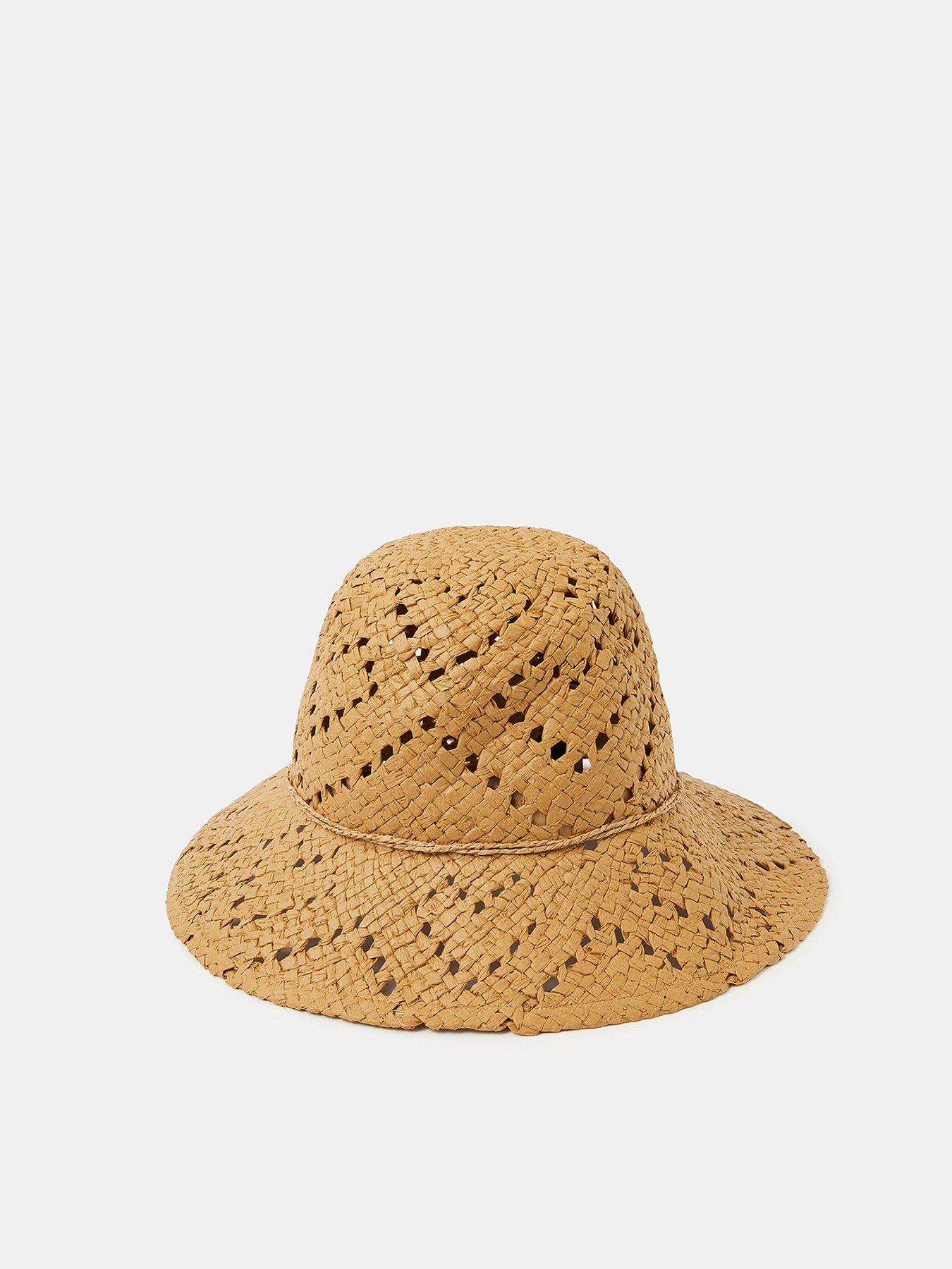 Image 2 of 3 of Accessorize Heart Woven Bucket Hat