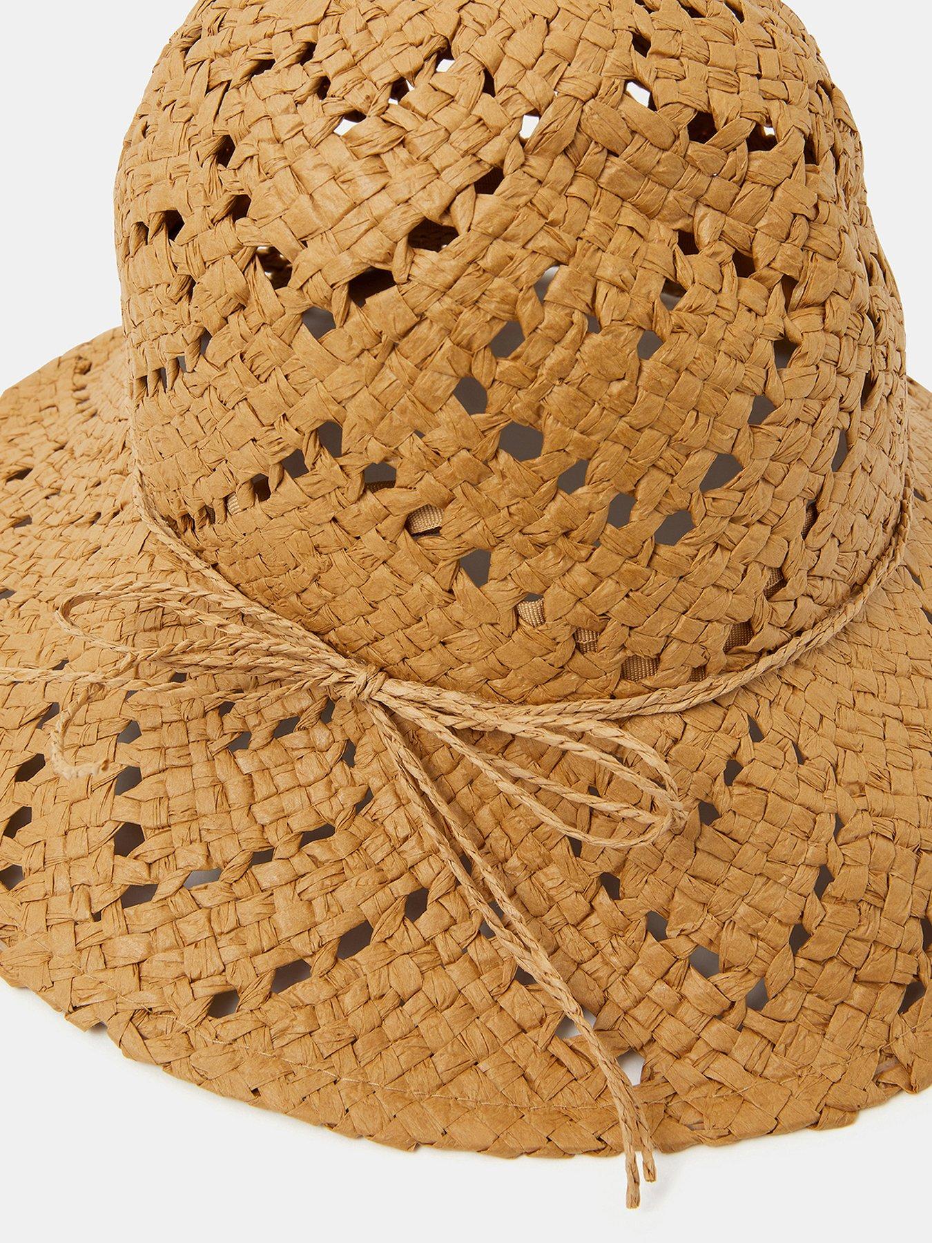 Image 3 of 3 of Accessorize Heart Woven Bucket Hat