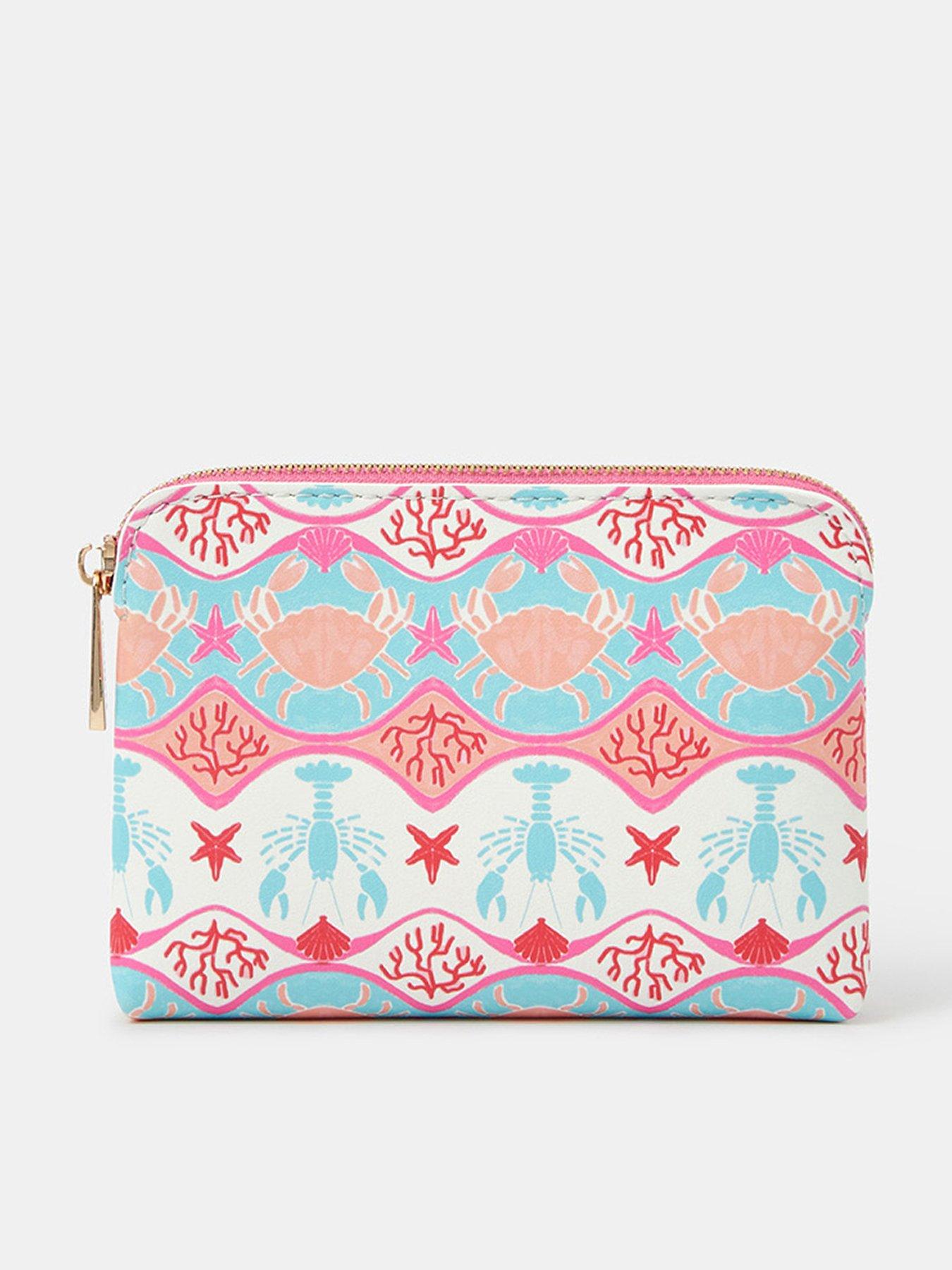 Image 1 of 3 of Accessorize Crab Print Coin Purse