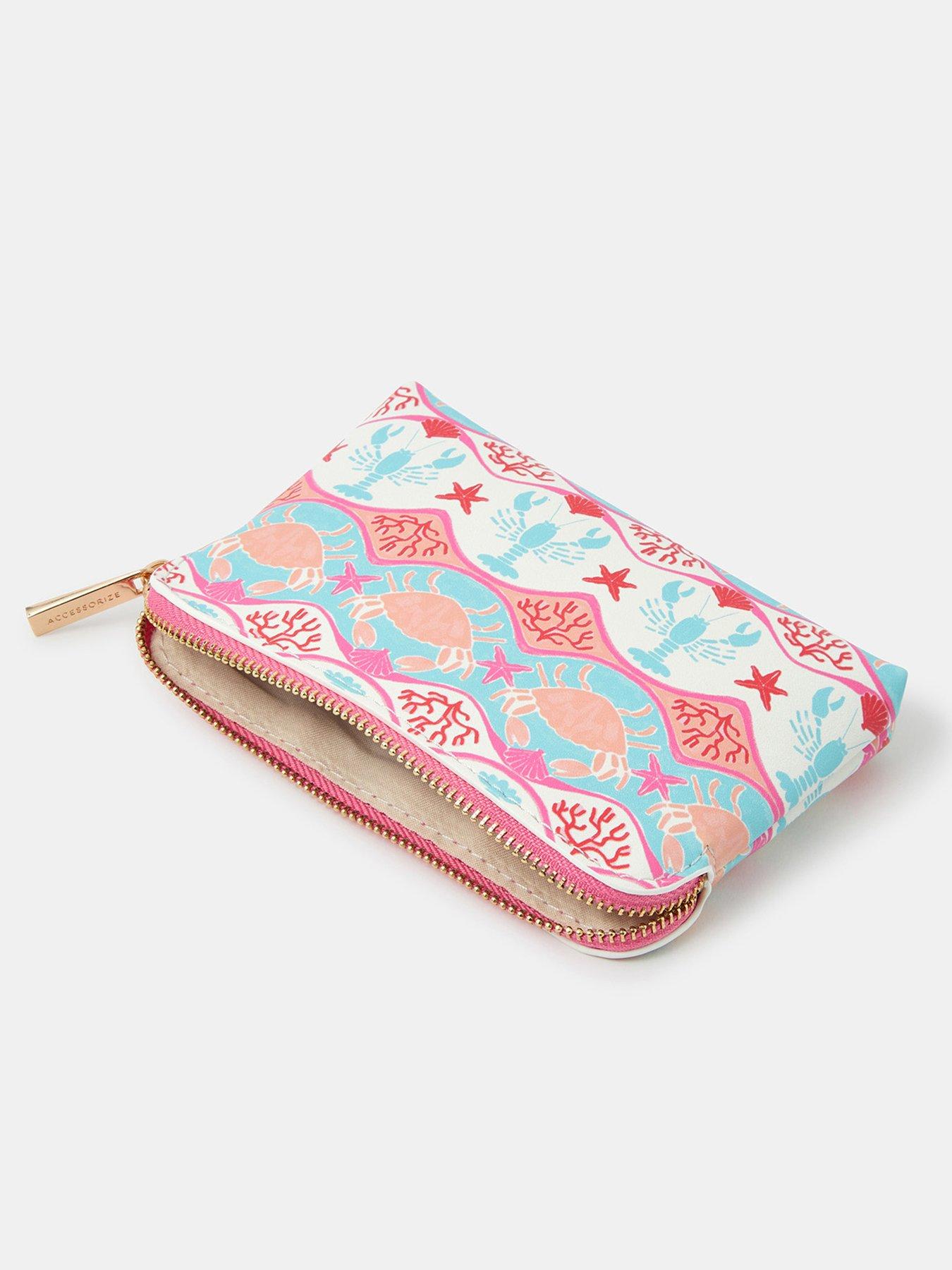 Image 3 of 3 of Accessorize Crab Print Coin Purse
