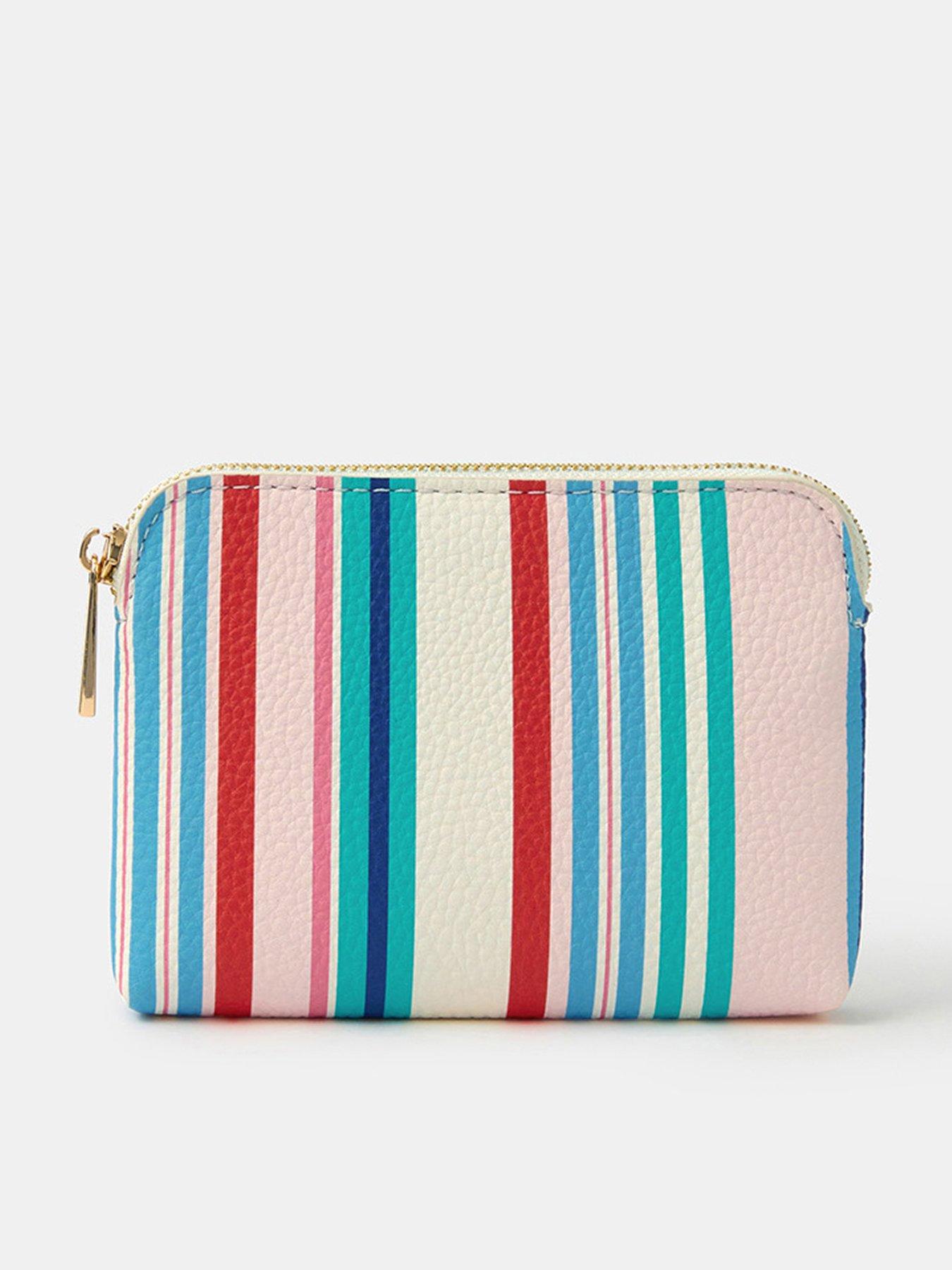 Accessorize Stripe Coin Purse