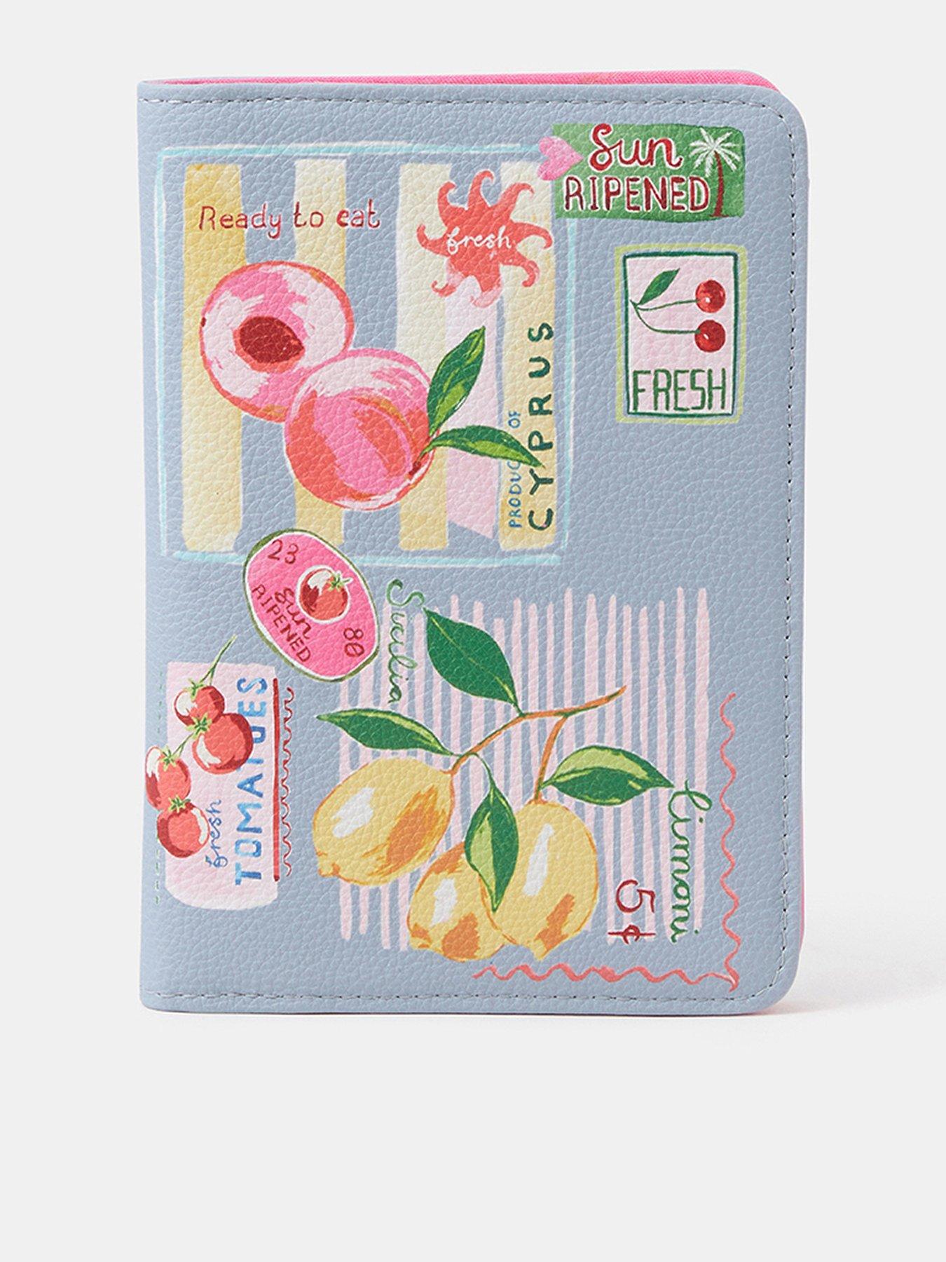 Image 1 of 5 of Accessorize Summer Print Passport Holder