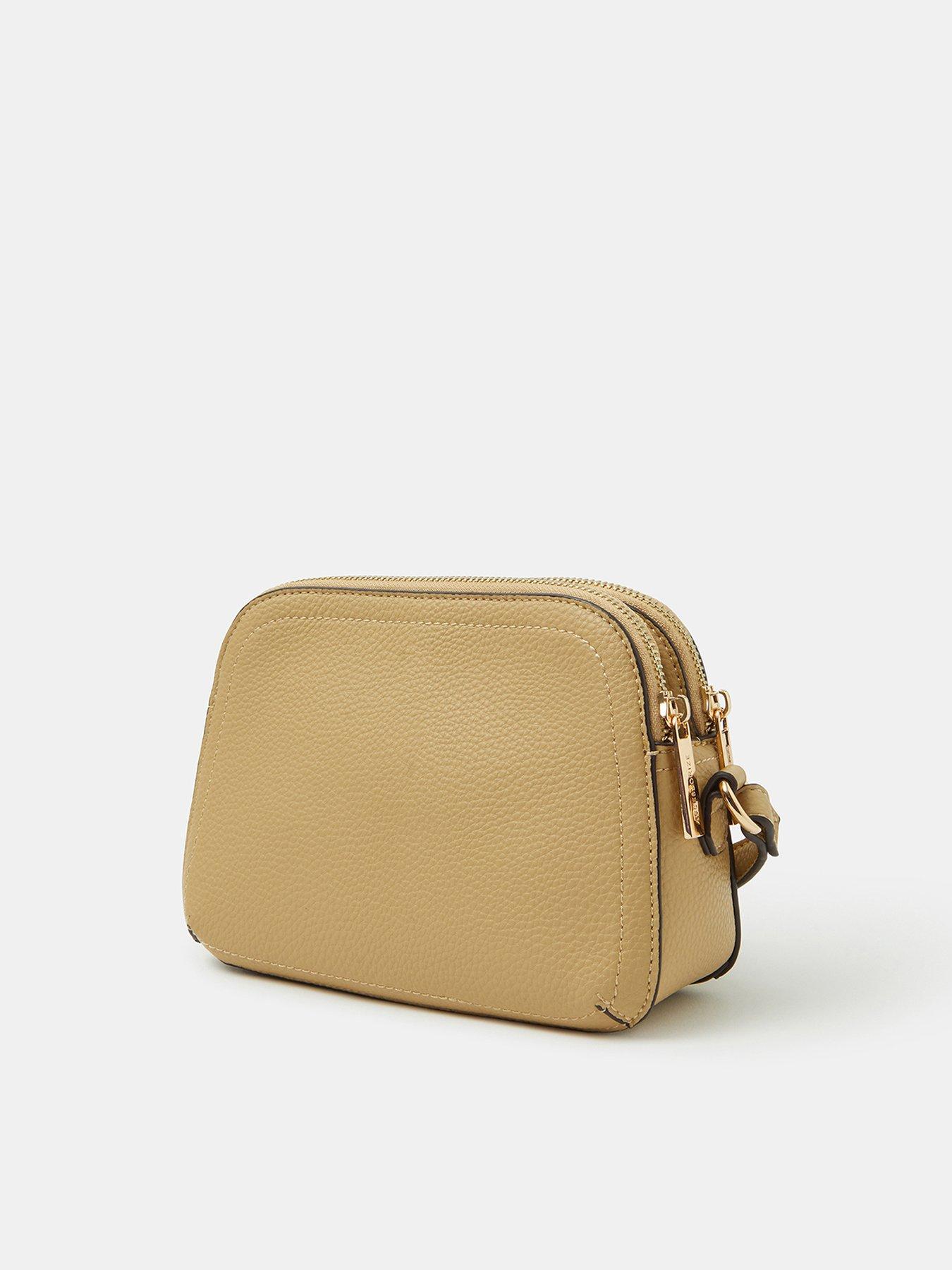 Image 3 of 5 of Accessorize Double Zip Crossbody Bag
