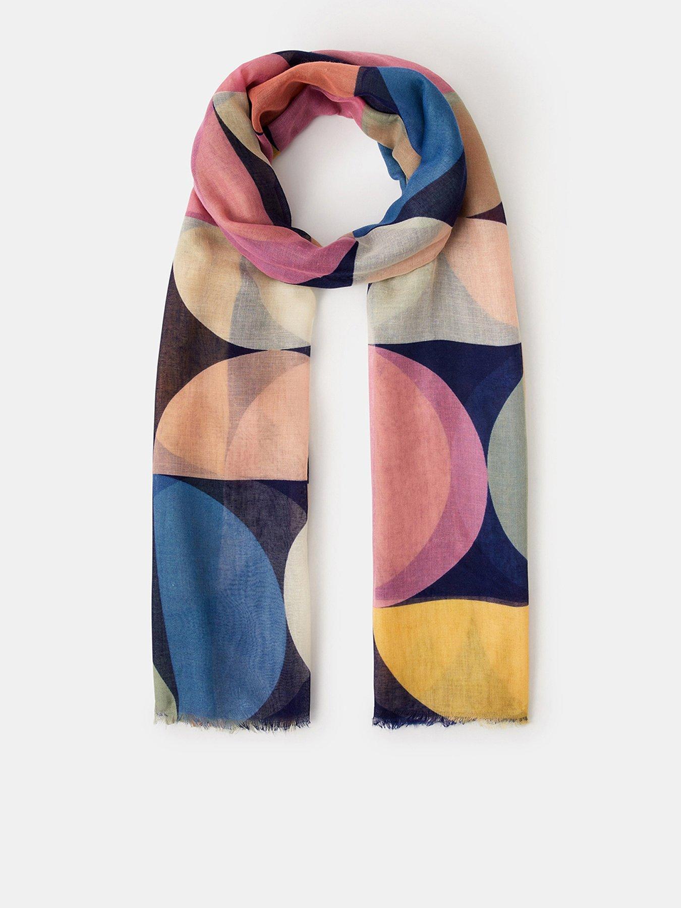 Accessorize Lightweight Retro Spot Scarf
