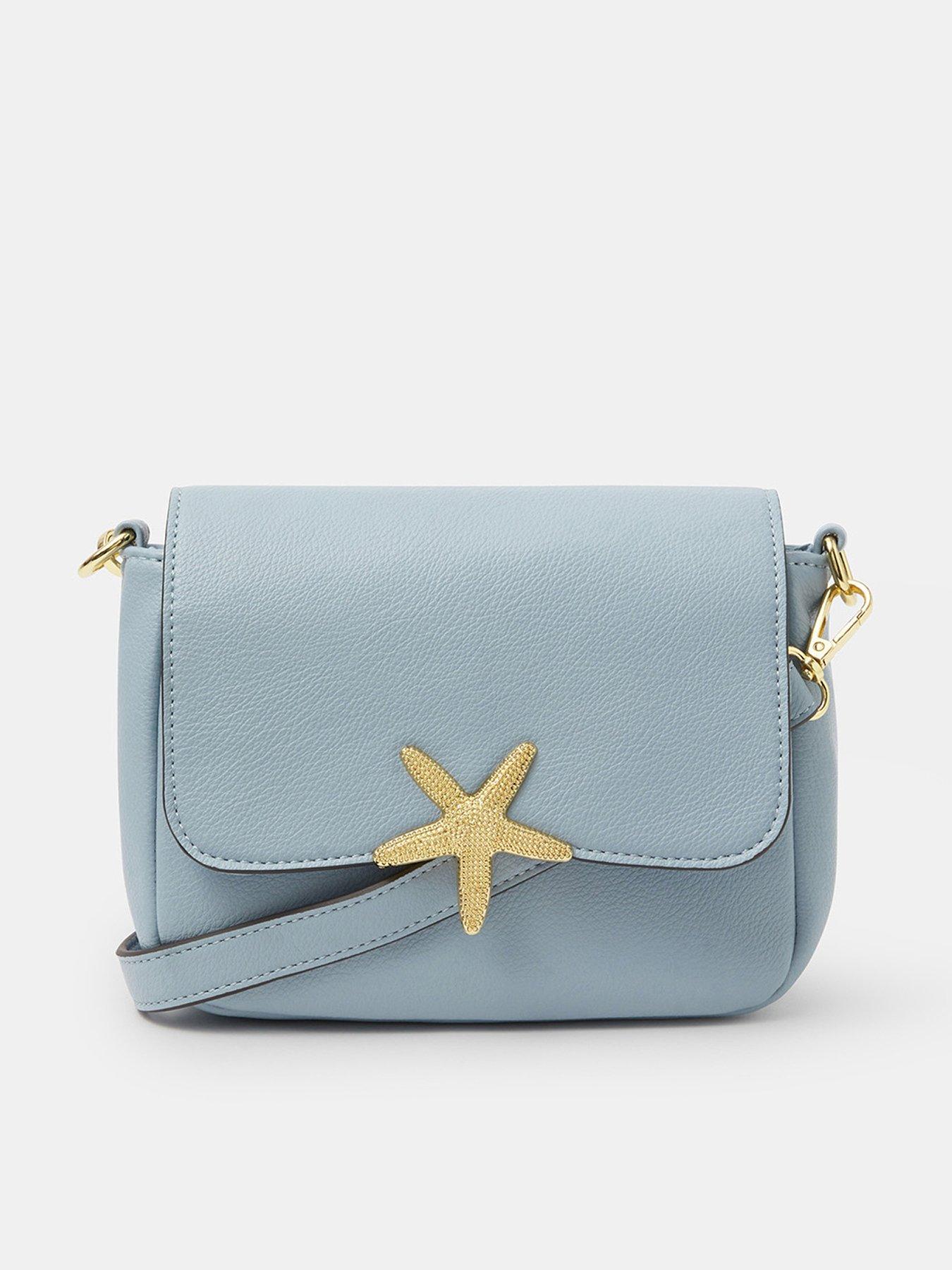 Image 1 of 5 of Accessorize Starfish Crossbody Bag