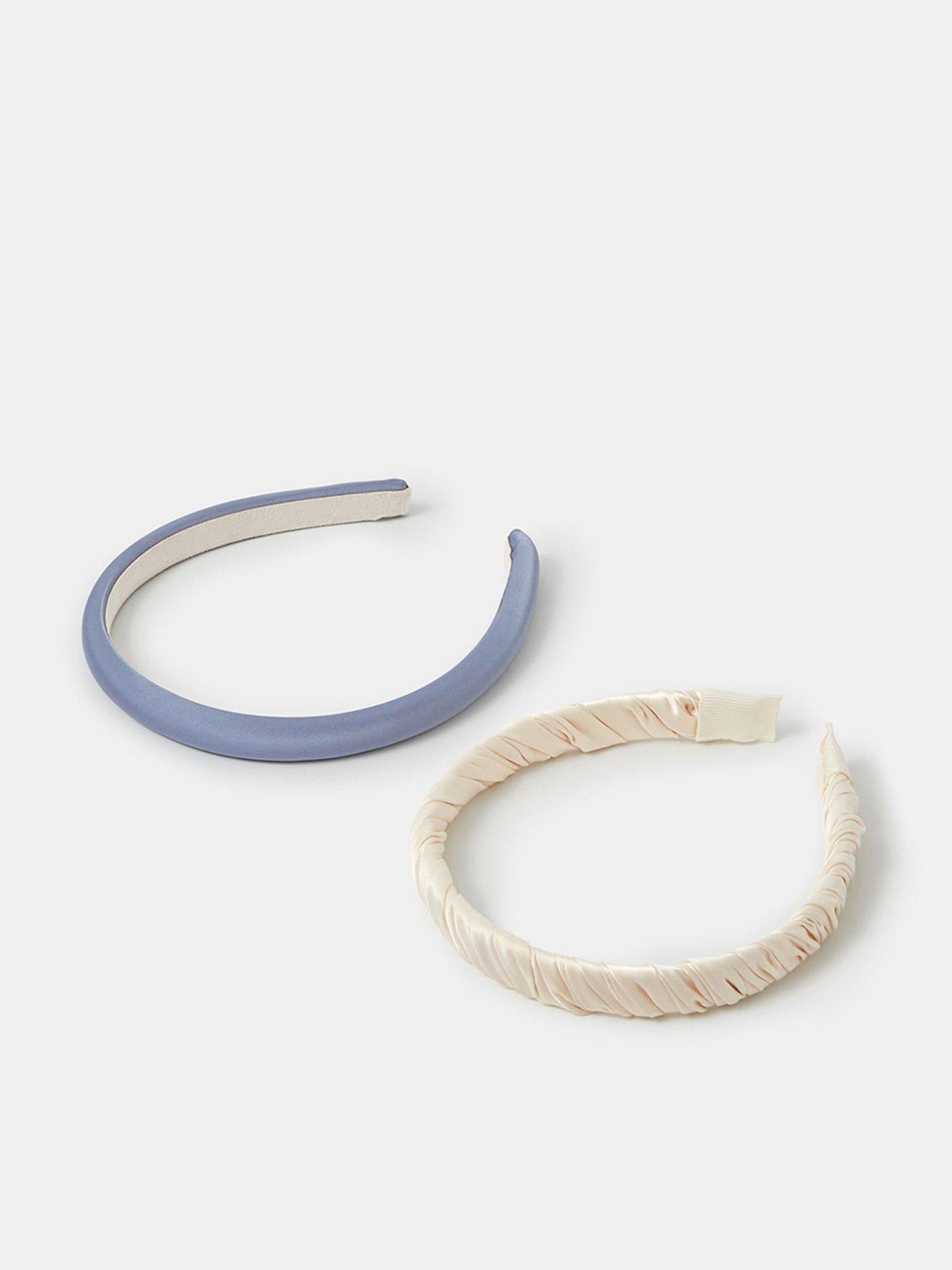 Image 1 of 3 of Accessorize 2-pack Slim Twisted Hairbands