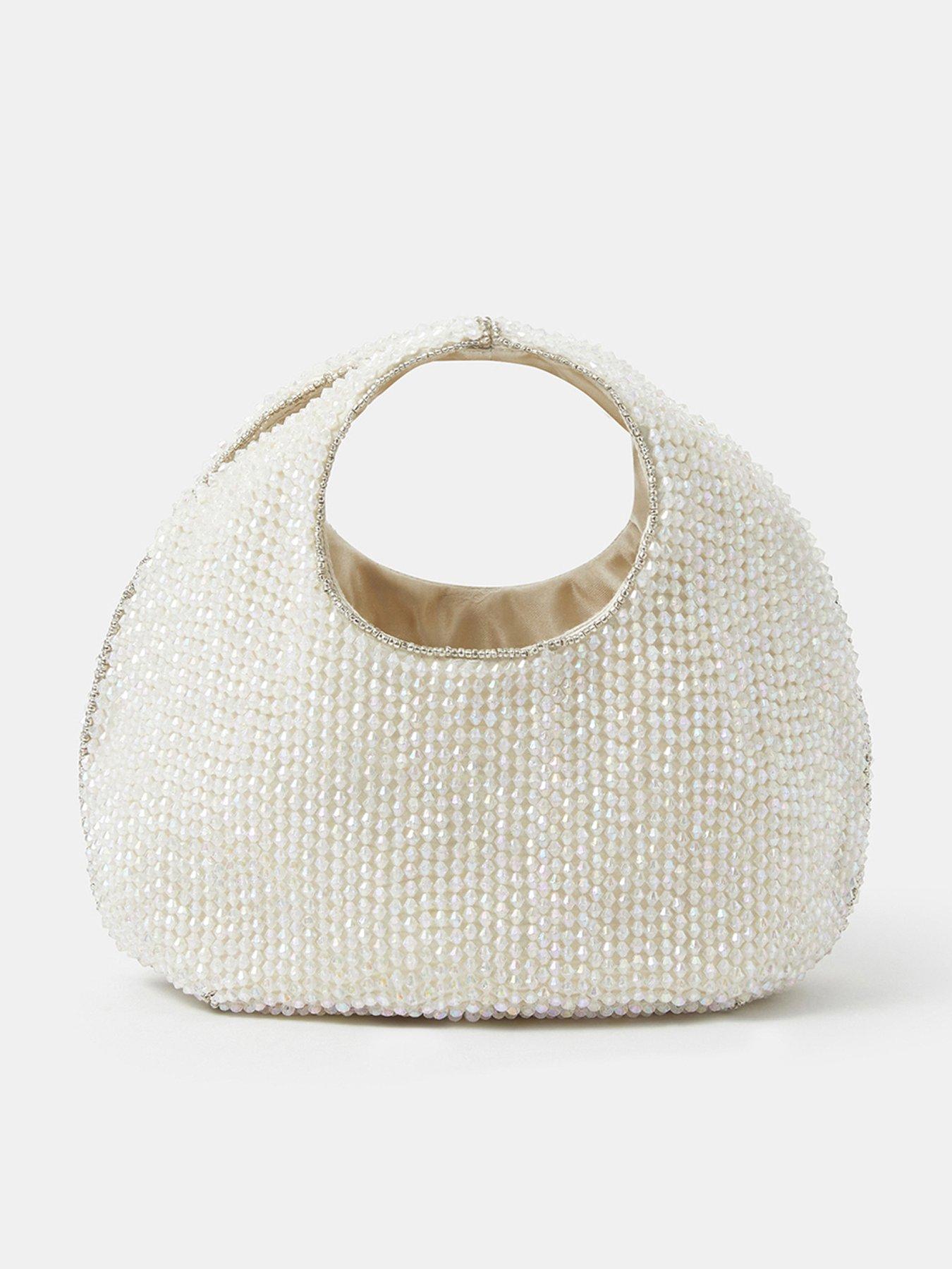 Accessorize Sparkle Beaded Handheld Bag