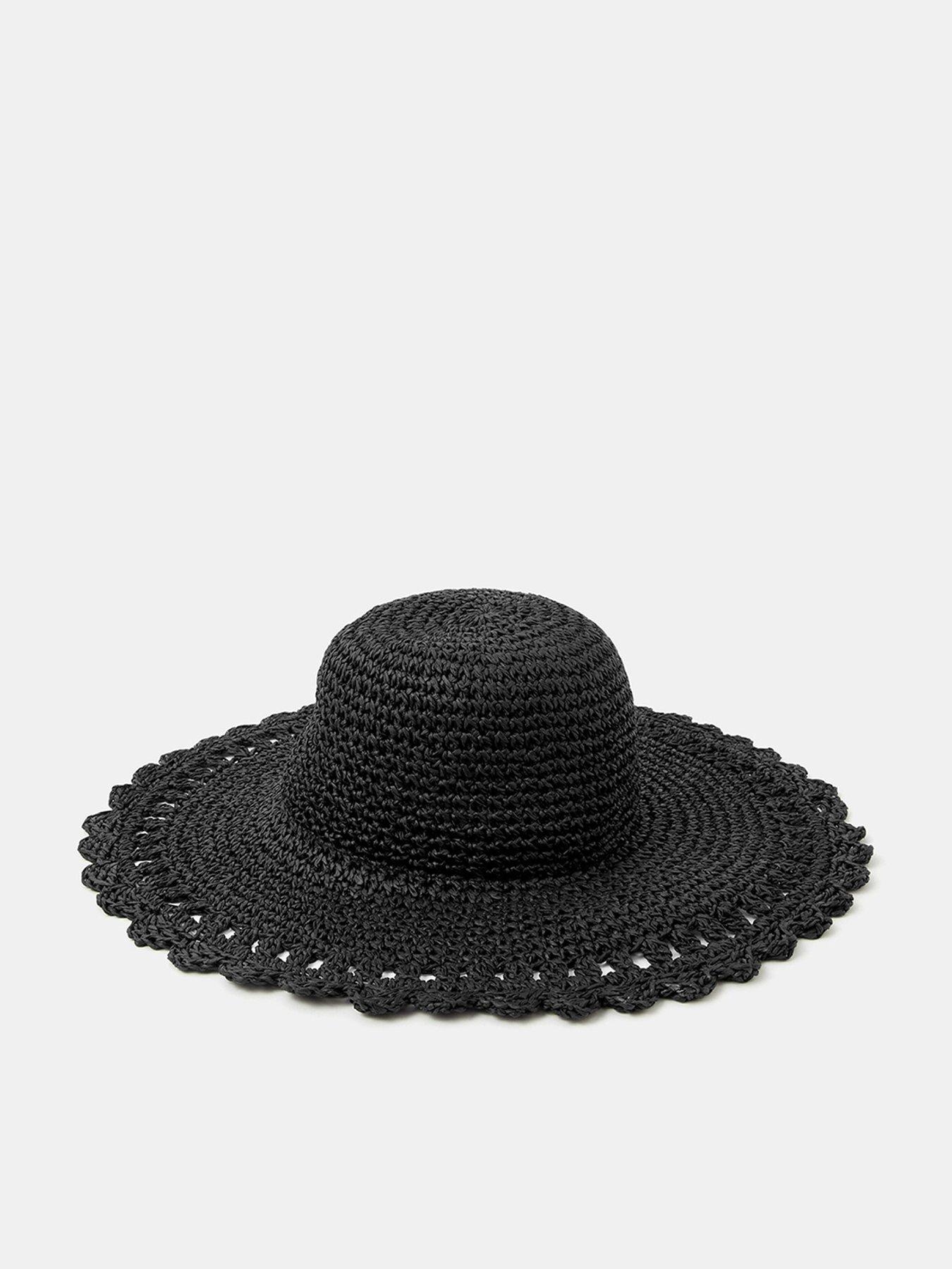 Accessorize Crochet Floppy Hat