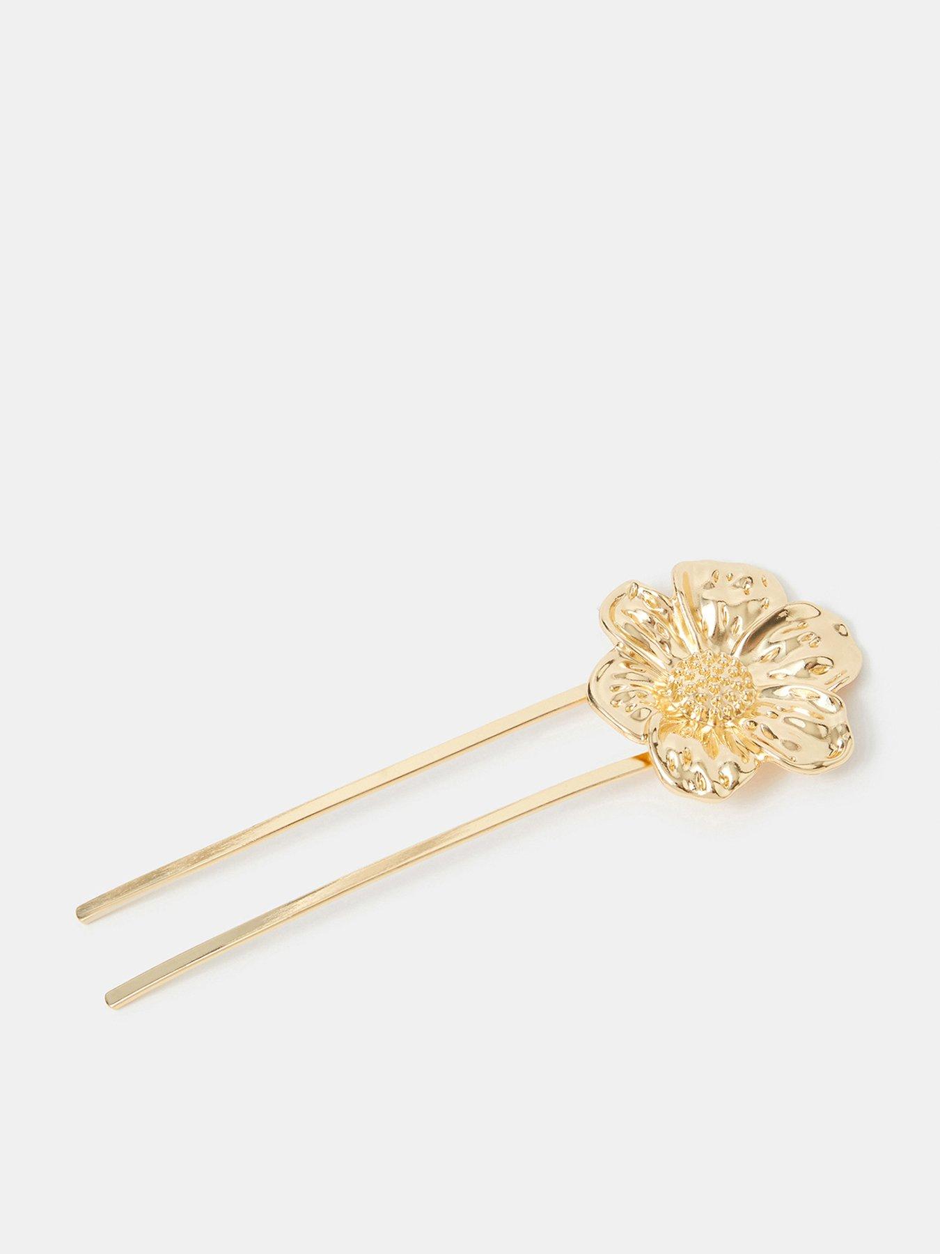 Accessorize Flower French Pin