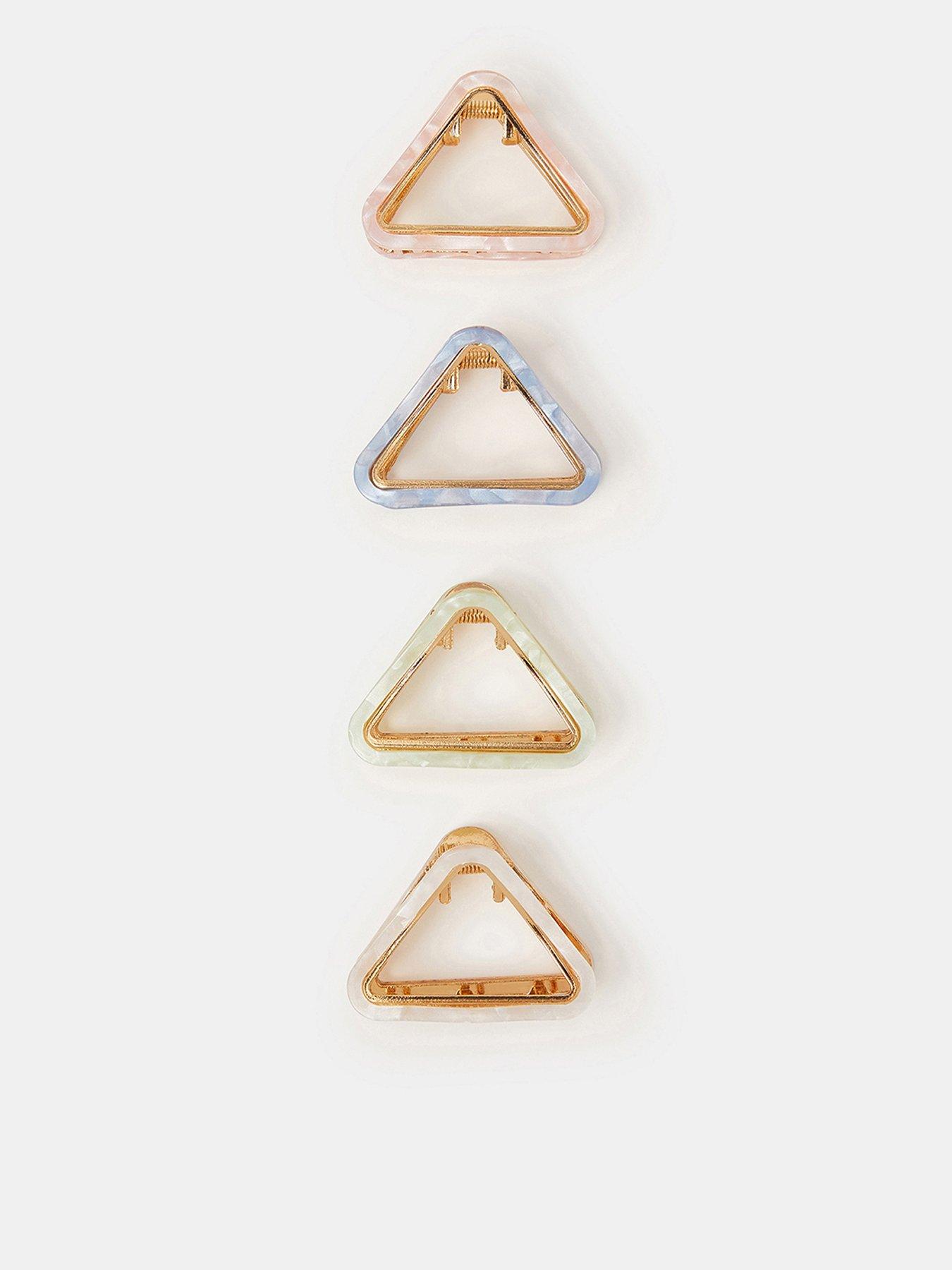 Accessorize 4-pack Cut Out Resin Claw Clips