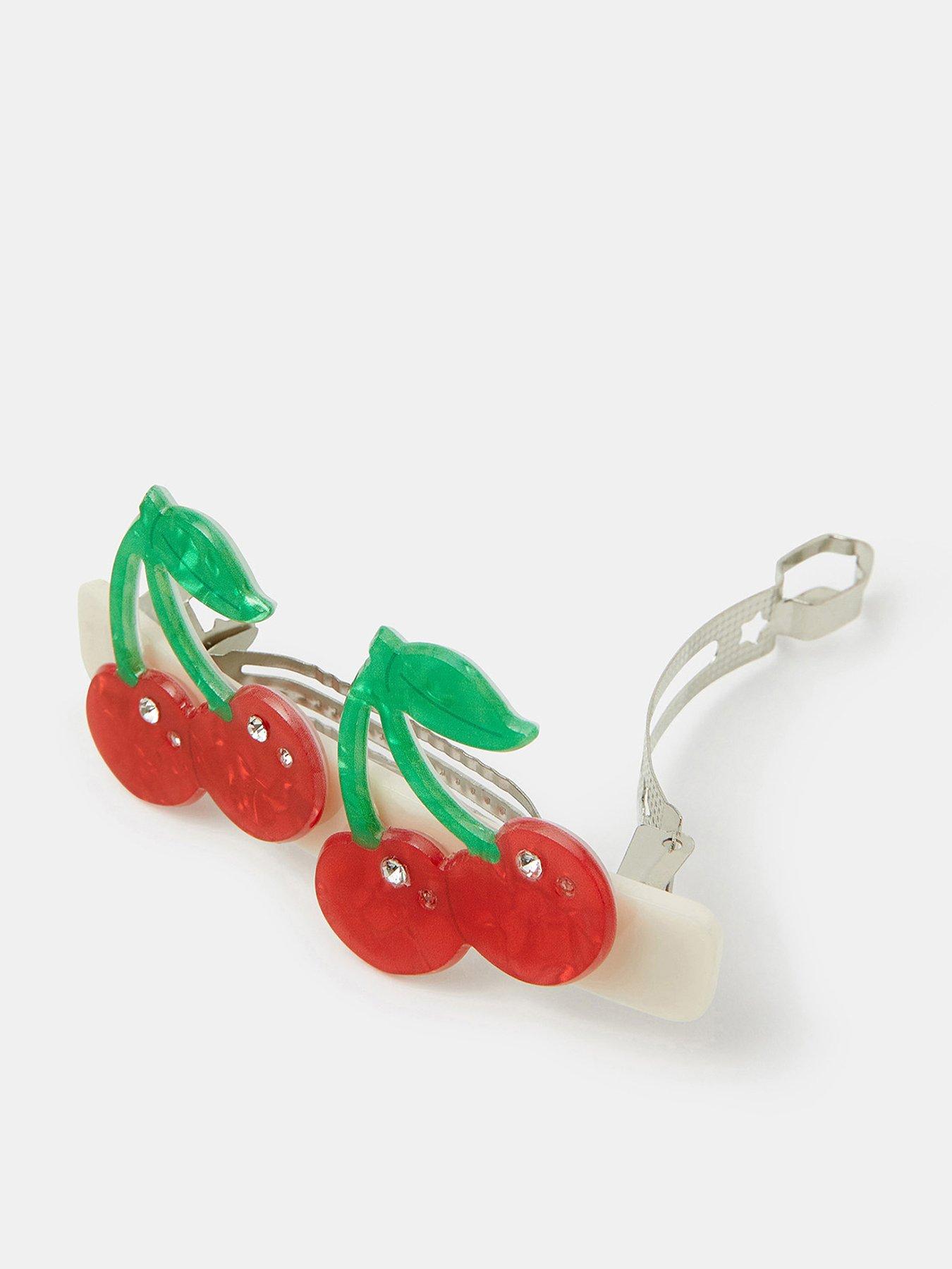 Accessorize Cherry Barrette Hair Clip