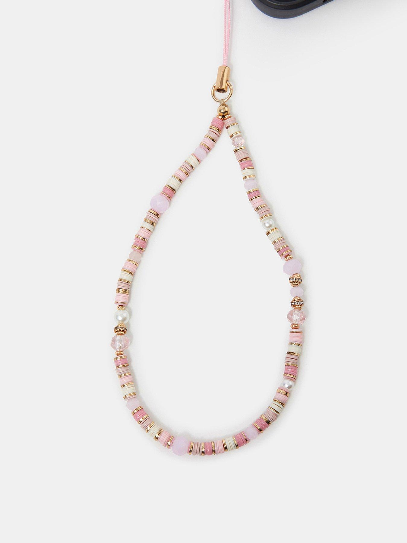Accessorize Beaded Phone Strap