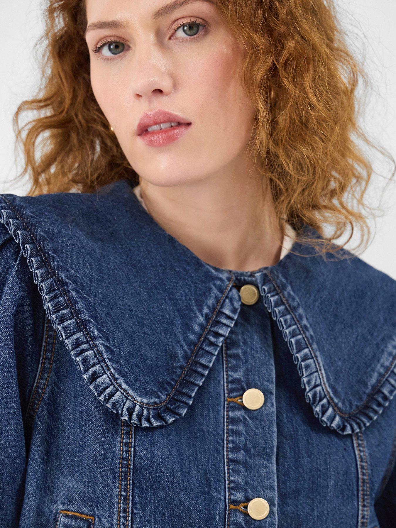 Accessorize Frill Collar Denim Jacket | Very