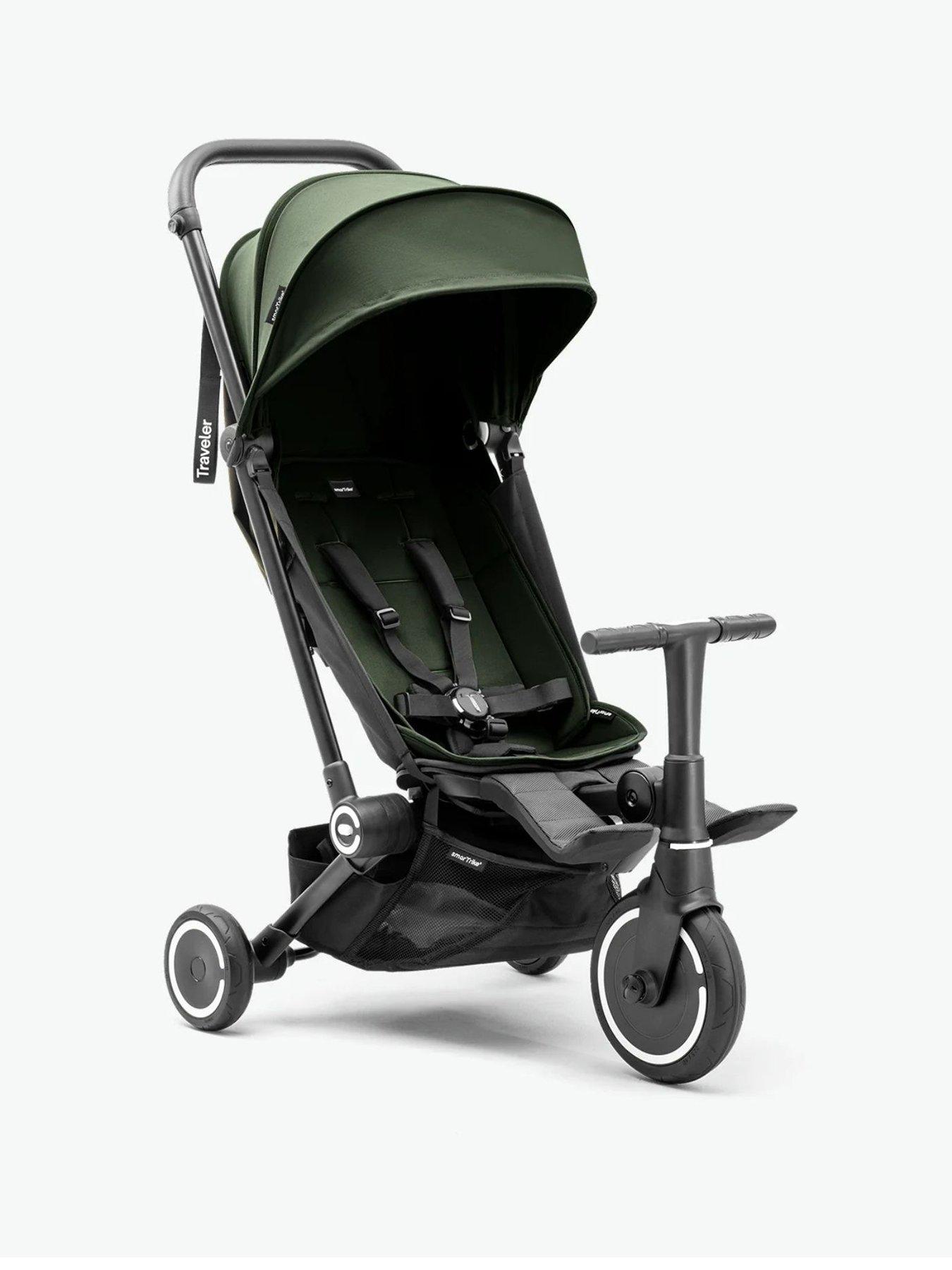 Smart Trike Traveler Active Stroller & Trike - Olive