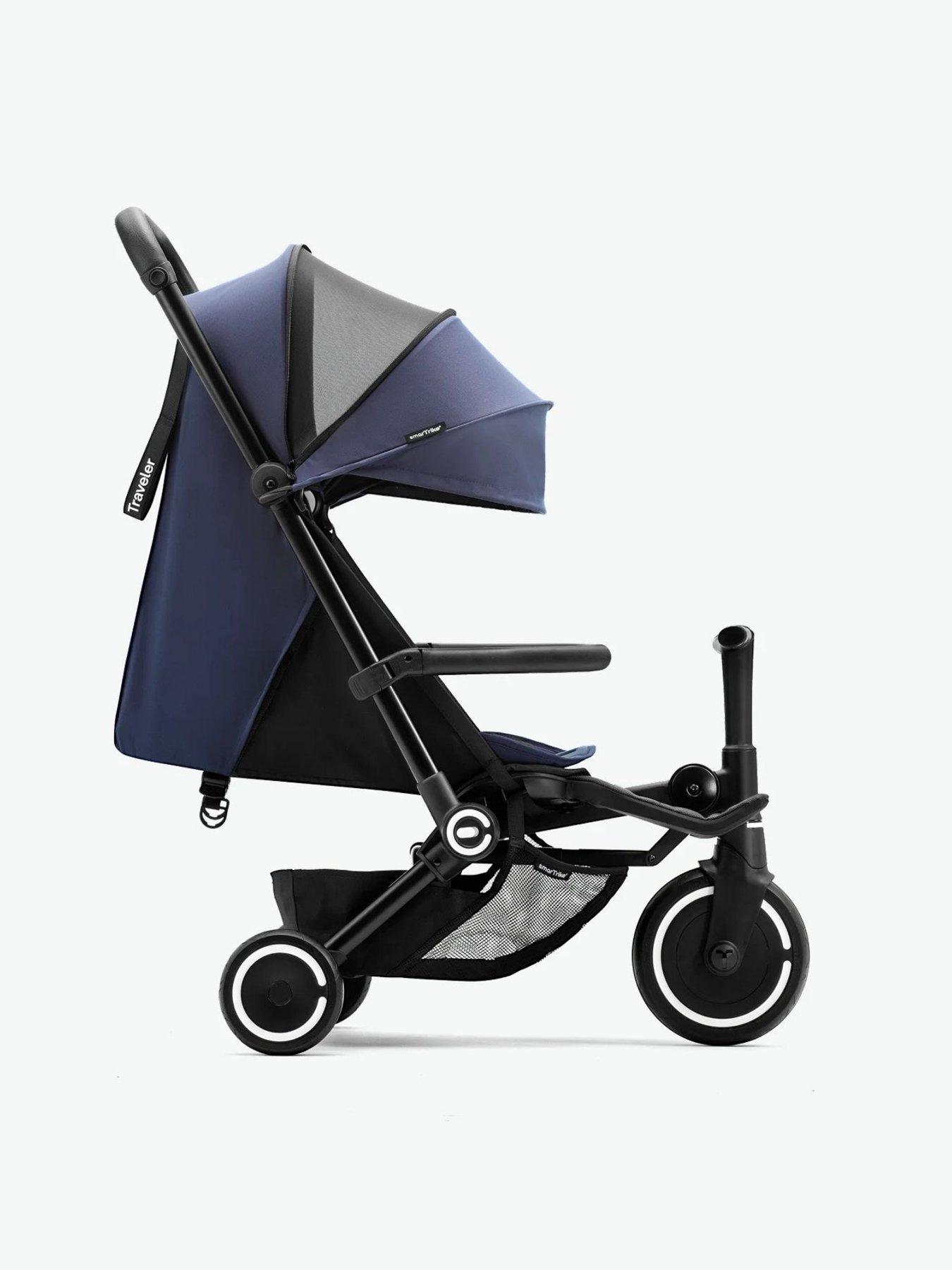 Image 2 of 8 of smarTrike Traveler Active Stroller &amp; Trike - Blue
