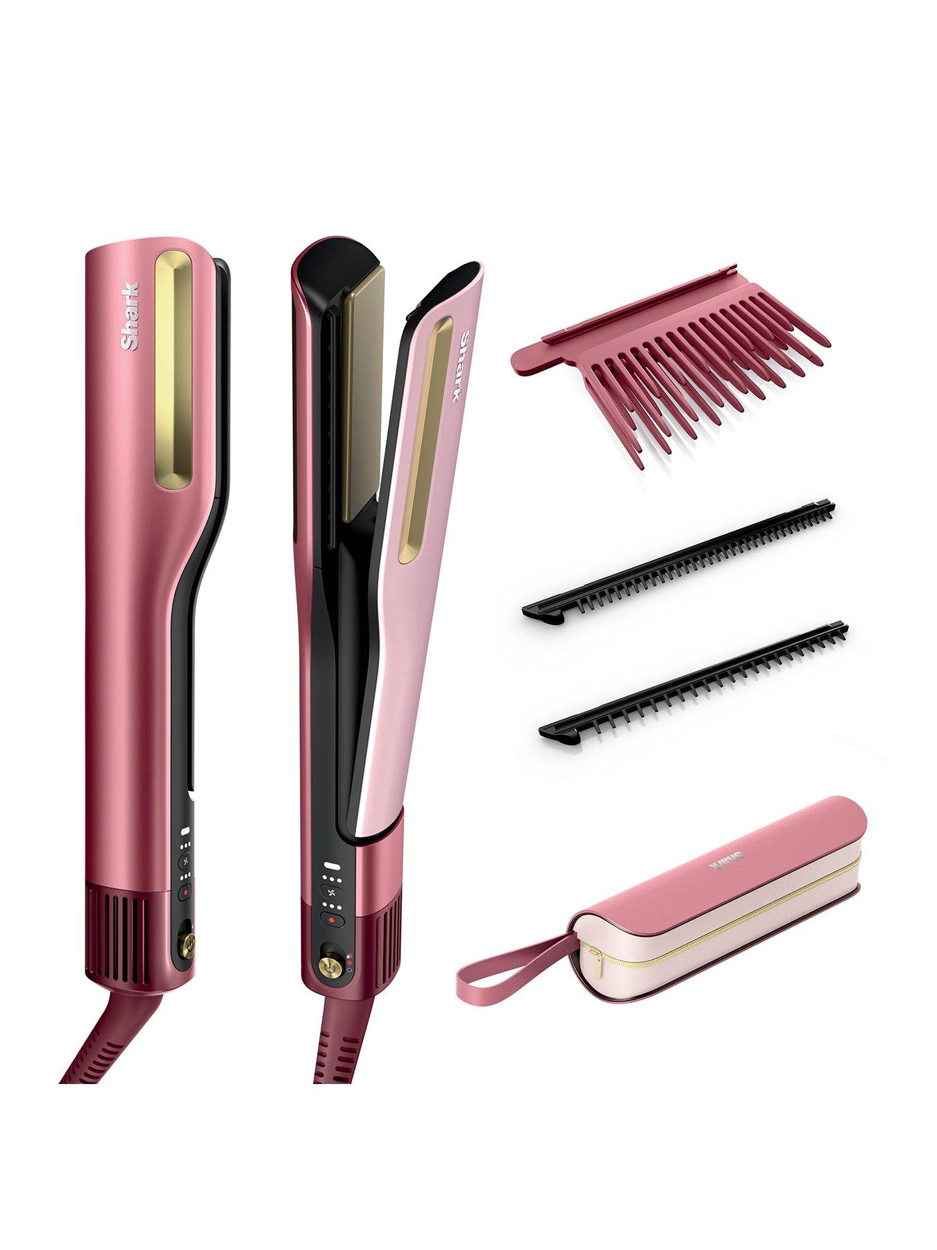 Shark Beauty Silkipro Straight Hair Straightener + Dryer In One Tool Rose Petal - Image 5