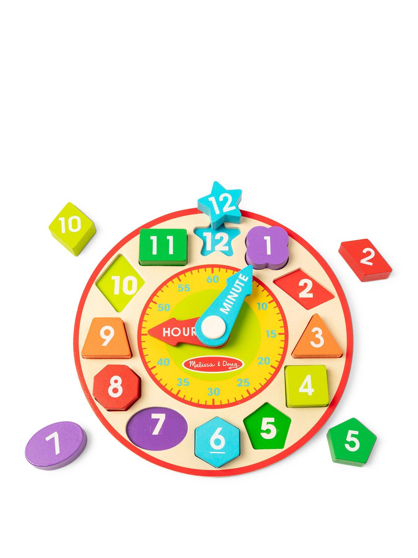 Melissa & Doug Shape Sorting Clock