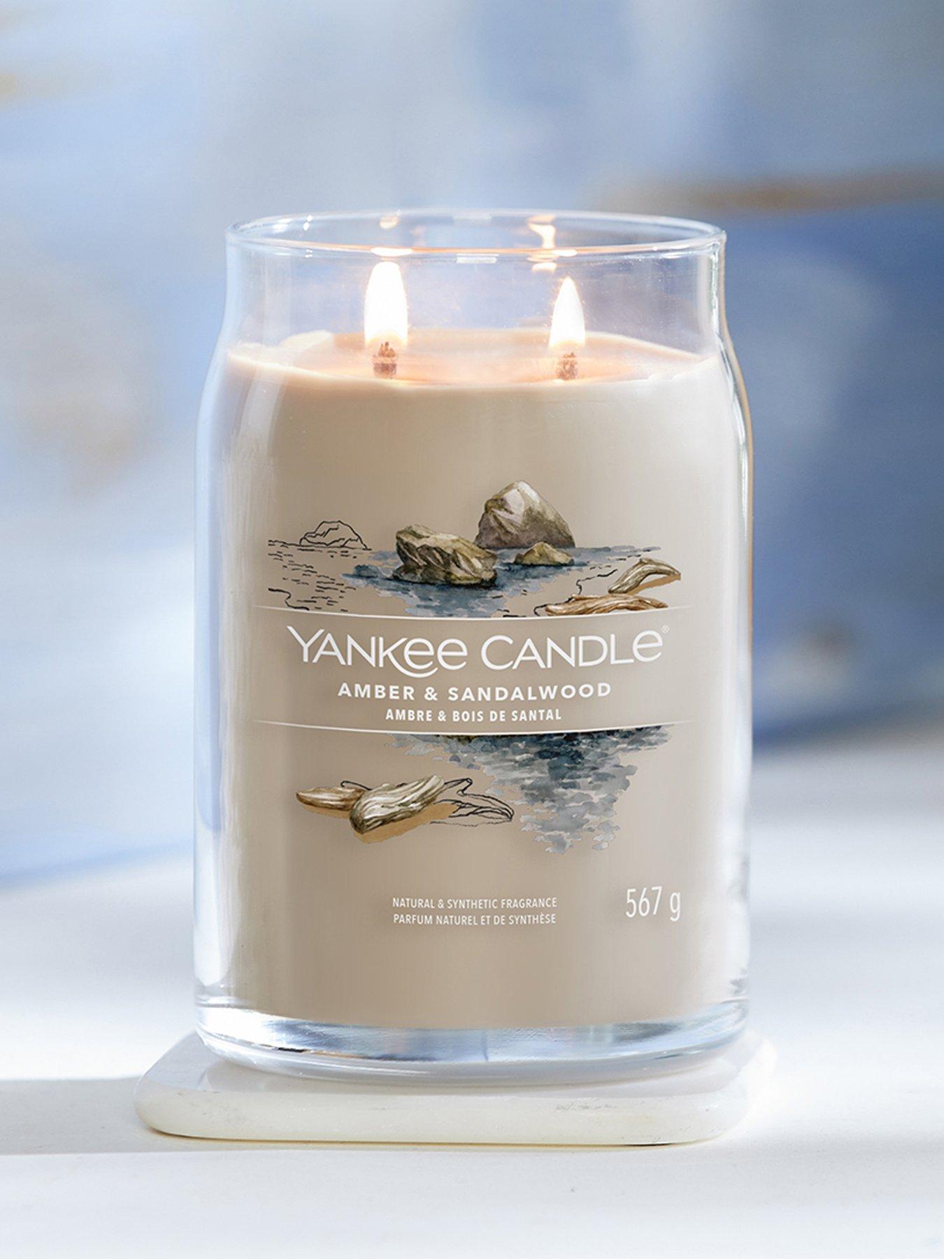 Yankee Candle Signature Large Amber & Sandlewood