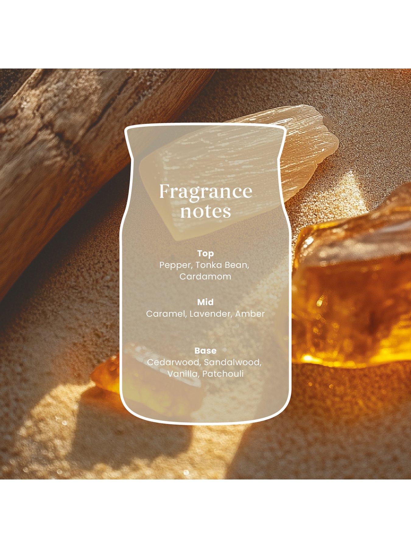 Image 3 of 4 of Yankee Candle Diffuser Starter Kit And Refill Amber Sandlewood