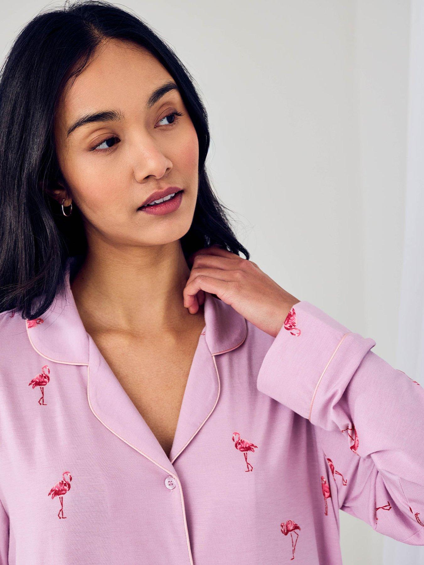 Image 6 of 6 of CHELSEA PEERS Nightshirt Modal Lenzing - Light Purple