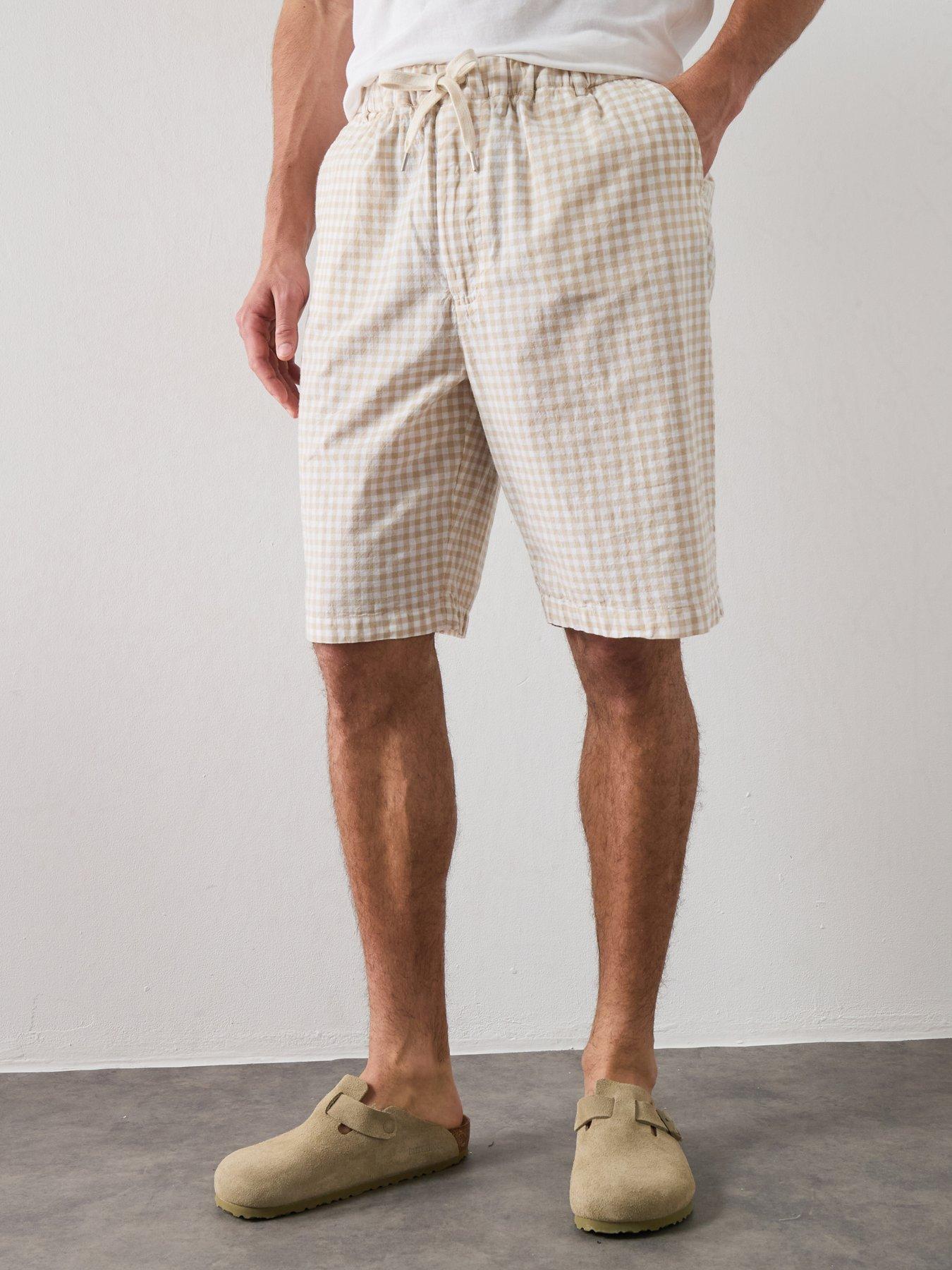 AllSaints Rockland Shorts, Yellow, Size M, Men