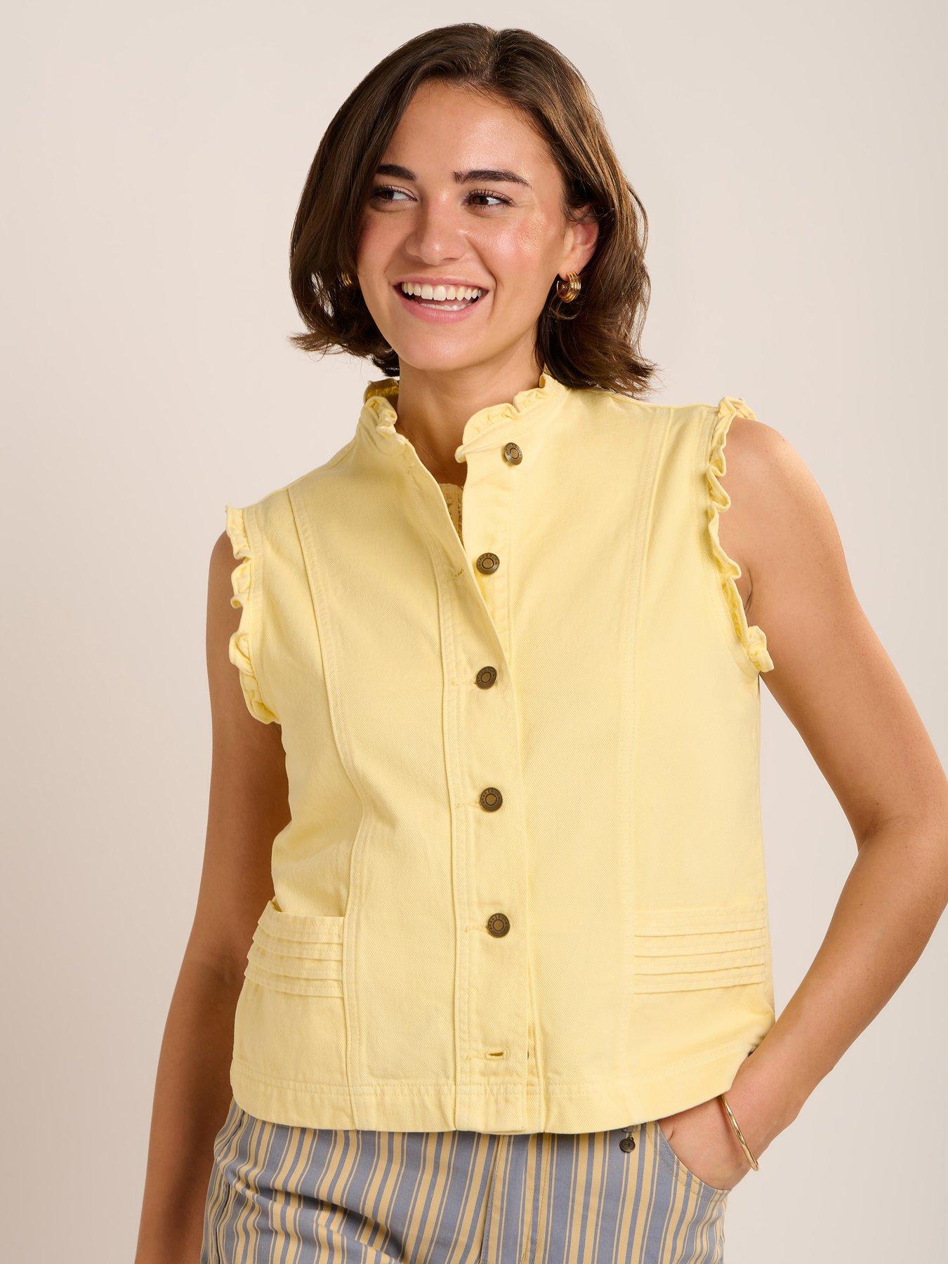 Brakeburn Mariposa Waistcoat - Yellow