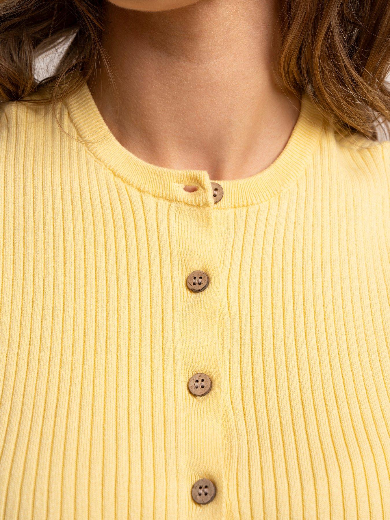 Image 5 of 7 of Brakeburn Rayna Cardigan - Yellow