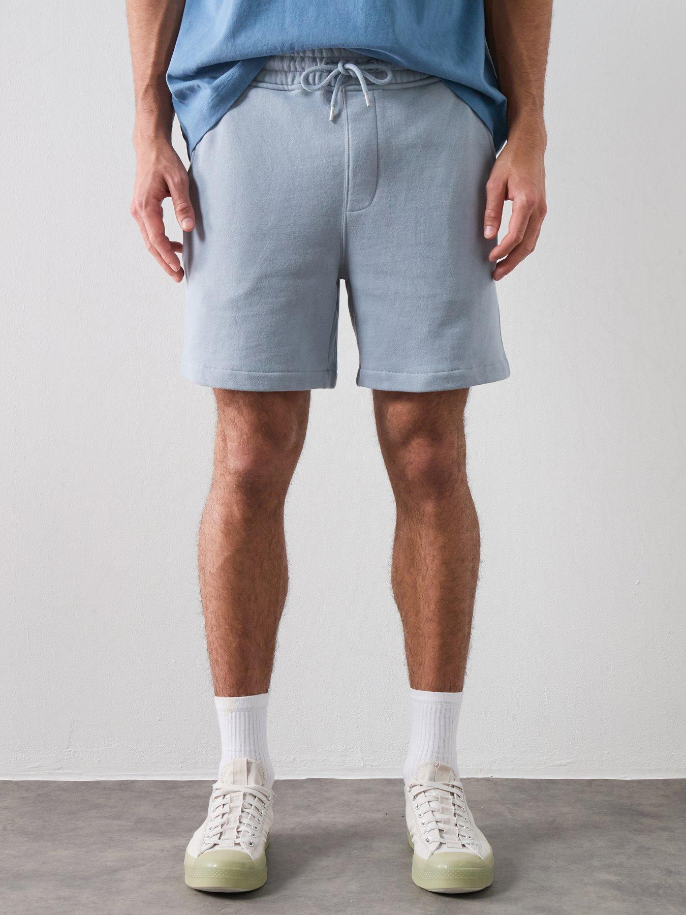 AllSaints Asher Sweat Shorts, Blue, Size Xl, Men