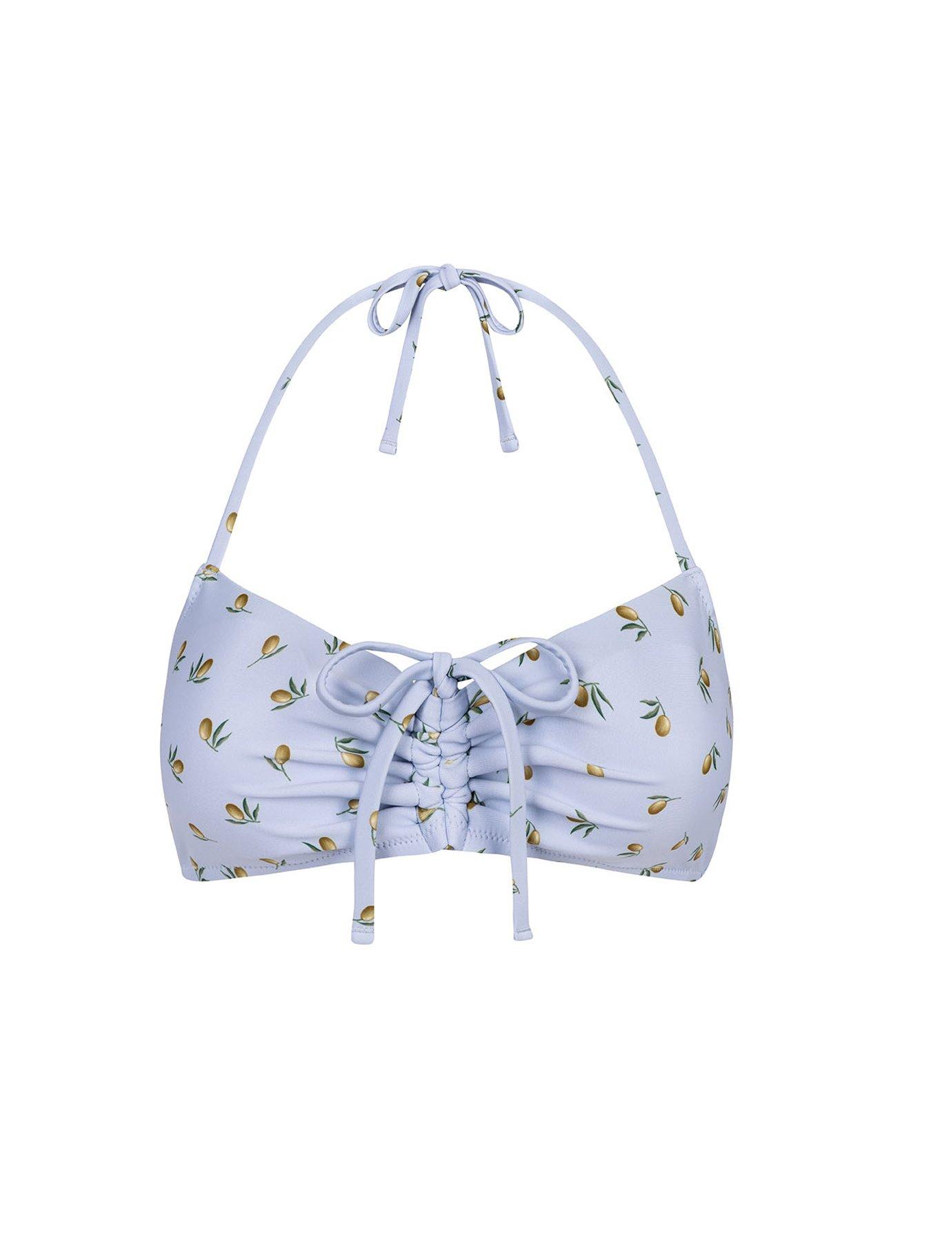 Image 5 of 6 of CHELSEA PEERS Chelsea Peers Gathered Front Bikini Top
