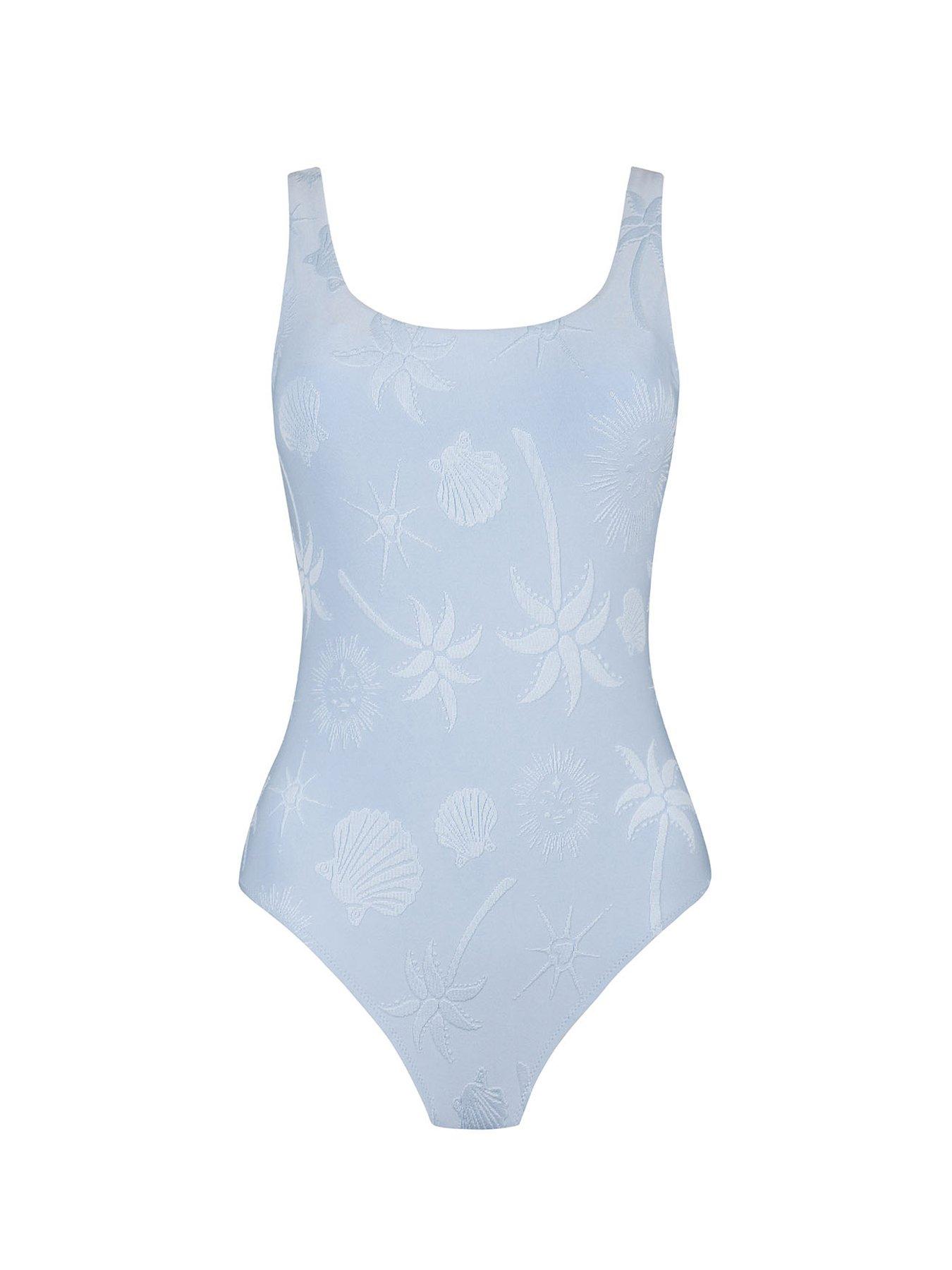 Image 5 of 6 of CHELSEA PEERS Jacquard Classic Scoop Swimsuit
