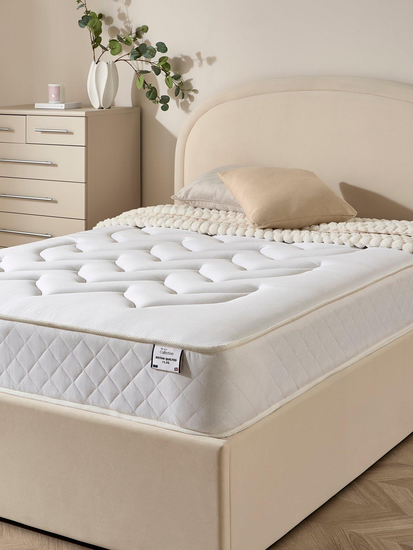 Image 1 of 6 of The Very Collection Ortho Quilted 12.5g Spring Double Mattress