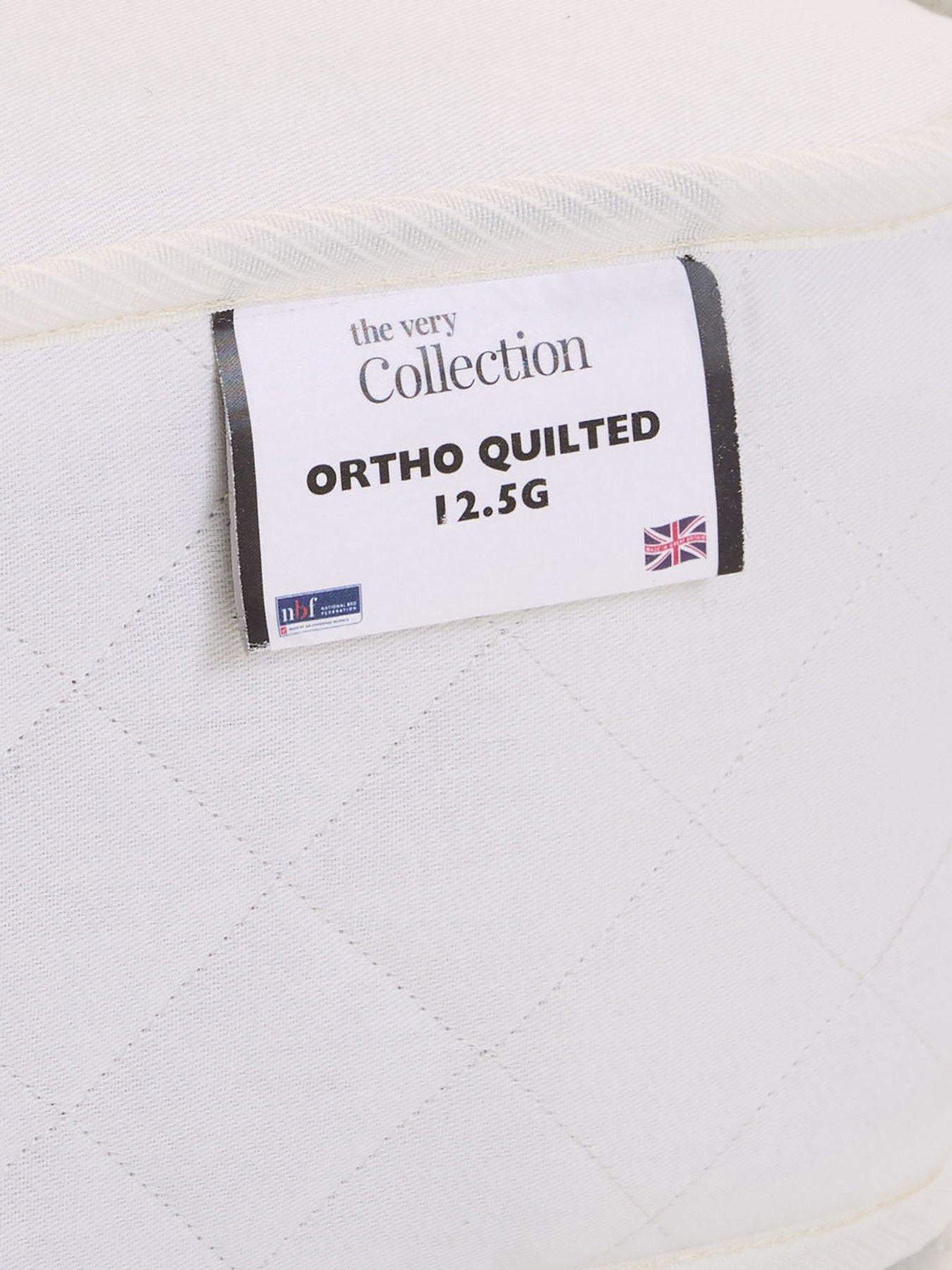 Image 6 of 6 of The Very Collection Ortho Quilted 12.5g Spring Double Mattress