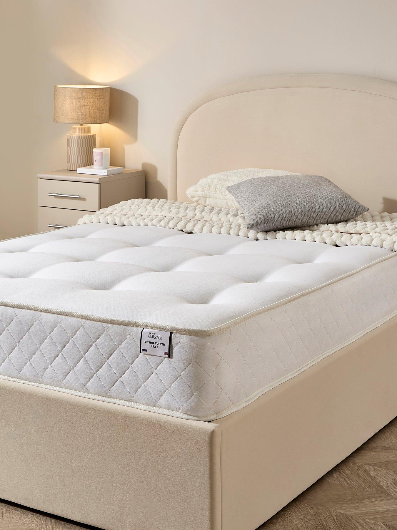 Image 1 of 6 of The Very Collection Ortho Tufted 12.5g Spring Double Mattress