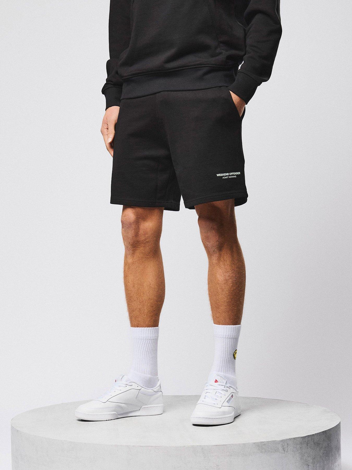 Weekend Offender Mytros Sweat Shorts - Black