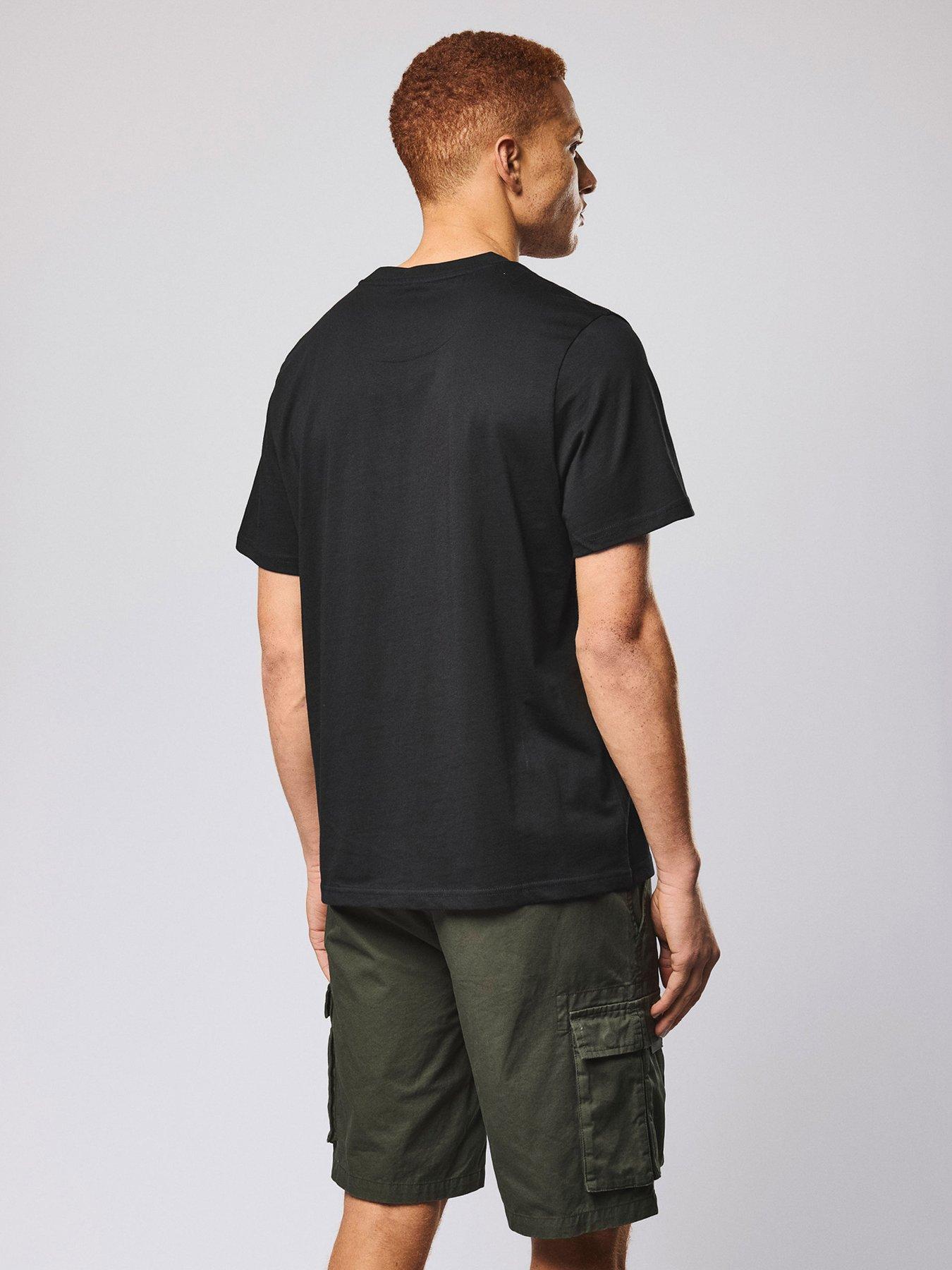 Image 3 of 5 of Weekend Offender Wansdown Graphic Short Sleeve T-shirt - Black
